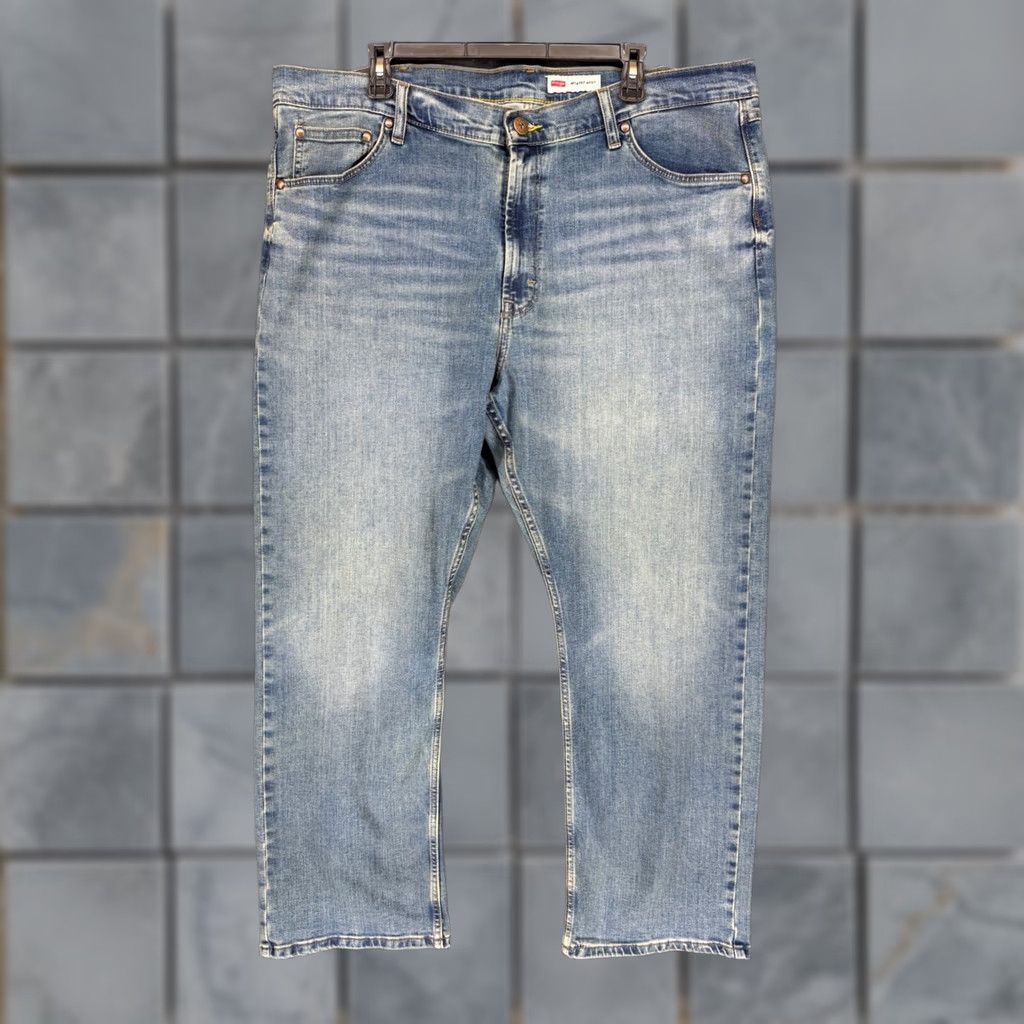 Wrangler Wrangler Five Star Premium Jeans Bootcut Mens Relaxed 40x30 Blue Denim Stretch Five Pocket Cowboy Modern Comfort尺 Size US 40 / EU 56 - 1 Thumbnail
