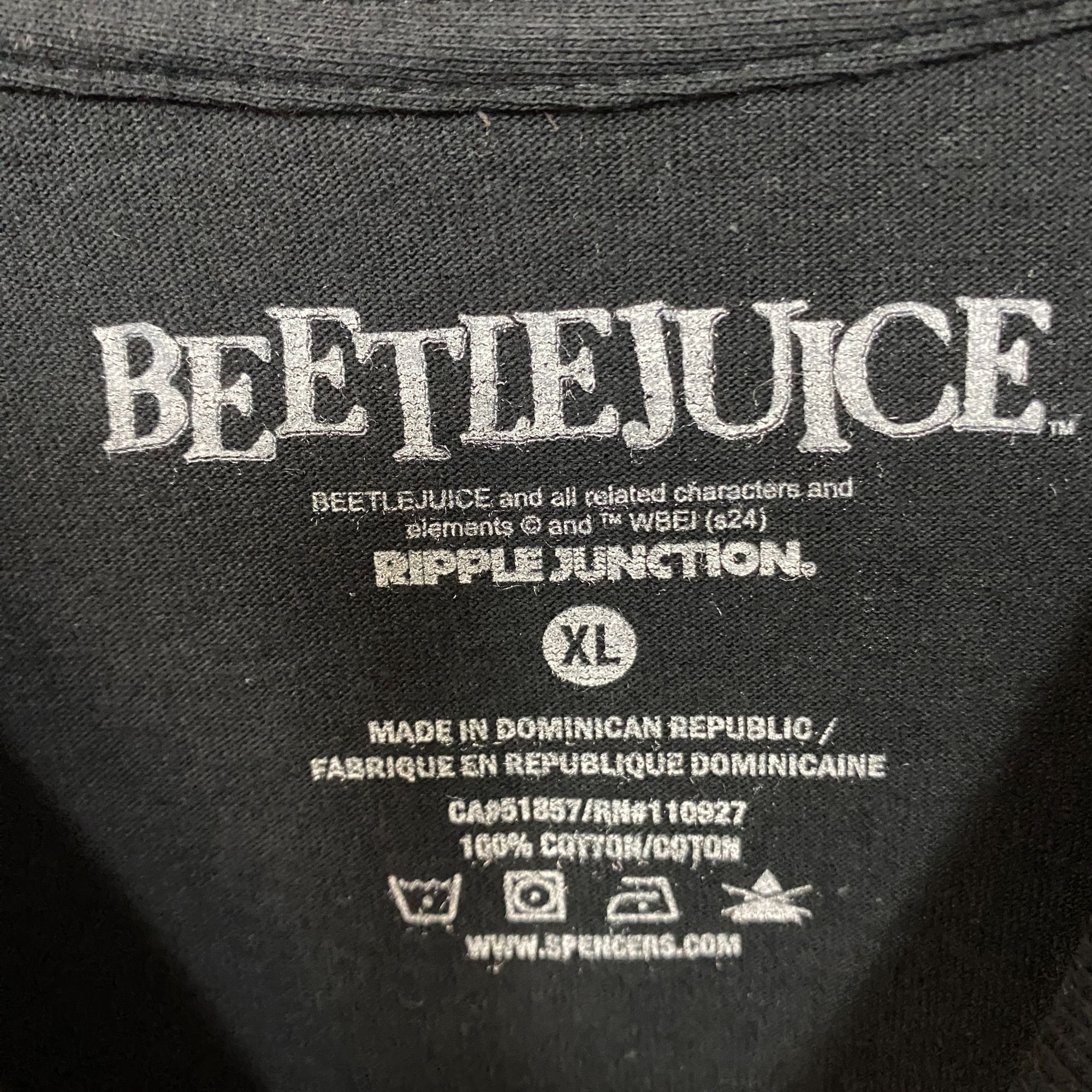 Ripple Junction Beetle Juice Never Trust The Living Collage Graphic T-Shirt Size US XL / EU 56 / 4 - 4 Thumbnail