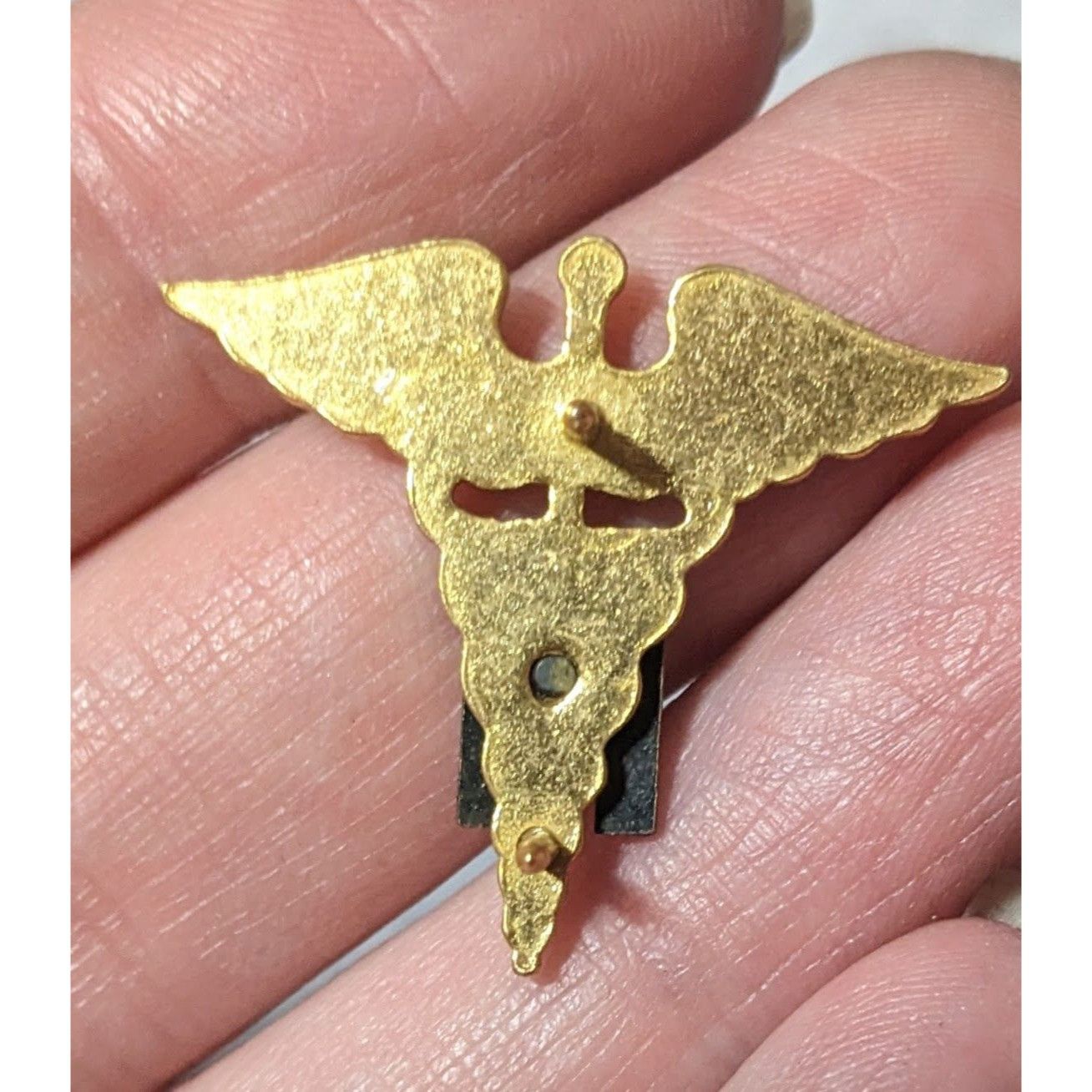 Other Nurse Corp Black And Gold Tone 1 Inch Lapel Pin Size ONE SIZE - 4 Thumbnail