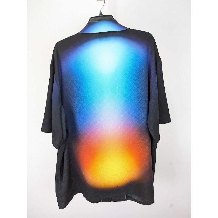 Casablanca o1rshd1 DUP / Short Sleeve Cuban Collar Shirt in Gradient Size US XXL / EU 58 / 5 - 9 Thumbnail
