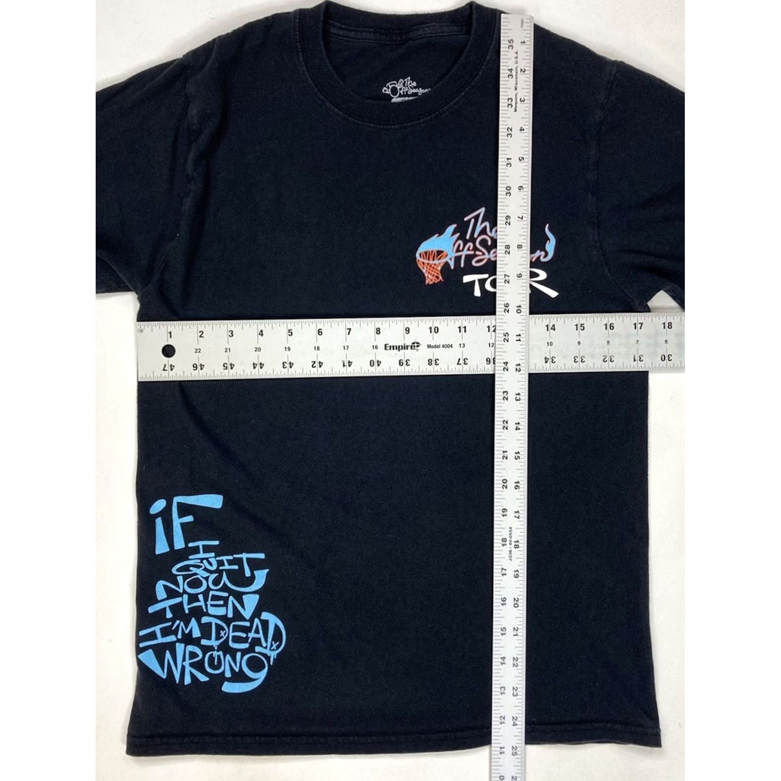 Dreamville DREAMVILLE T-Shirt Women Small J Cole & 21 Savage The Off Season Tour Graphic Crew Neck Short Sleeve Black - All Seasons, Colorful, Hip Hop, Music Size S / US 4 / IT 40 - 8 Thumbnail