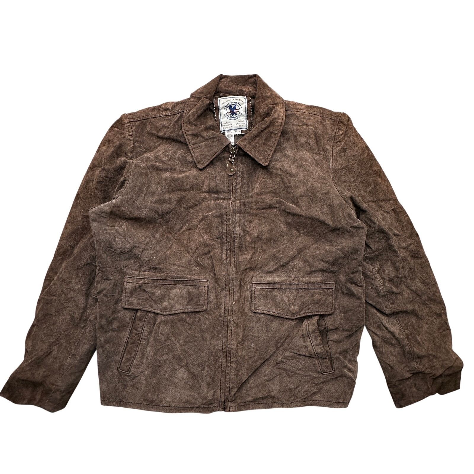 Other Vintage JLC Bomber Suede Leather Jacket Mens Medium Size US M / EU 48-50 / 2 - 1 Thumbnail
