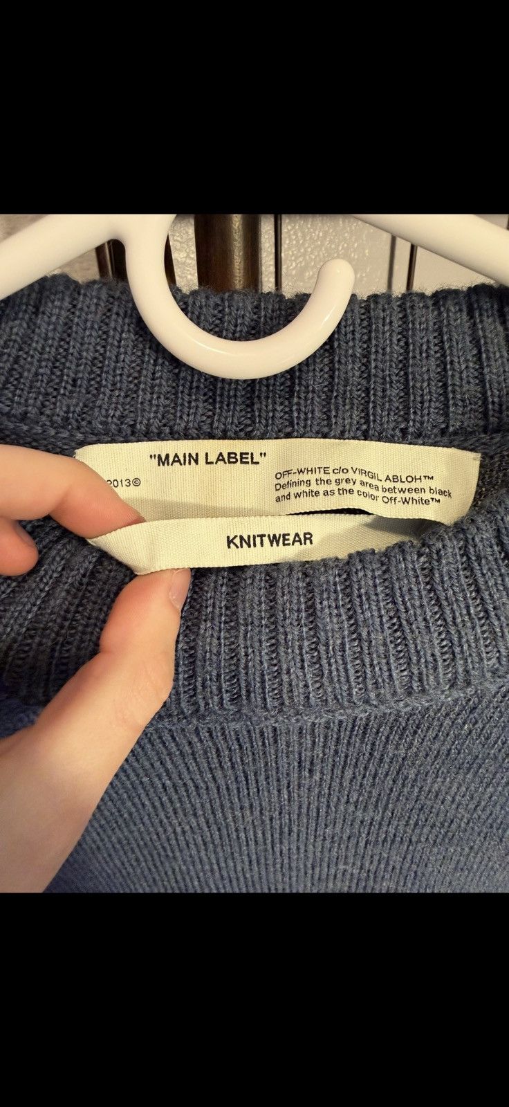 Off-White Off white sweater Size US M / EU 48-50 / 2 - 3 Thumbnail