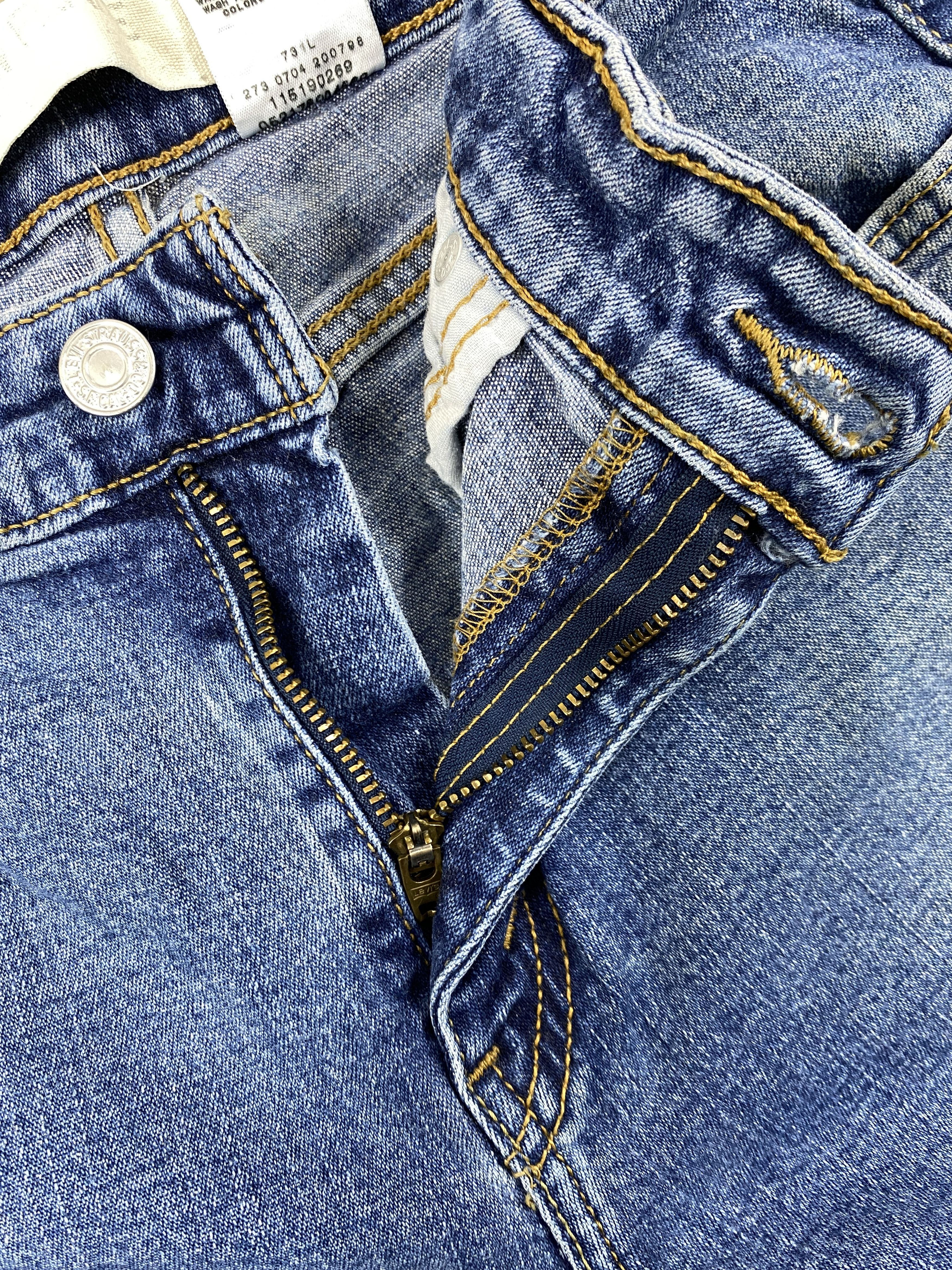 Japanese Brand Vintage Levi's 519 Low Flared Denim 30 x 31.5 -JN691 Size US 30 / EU 46 - 6 Thumbnail