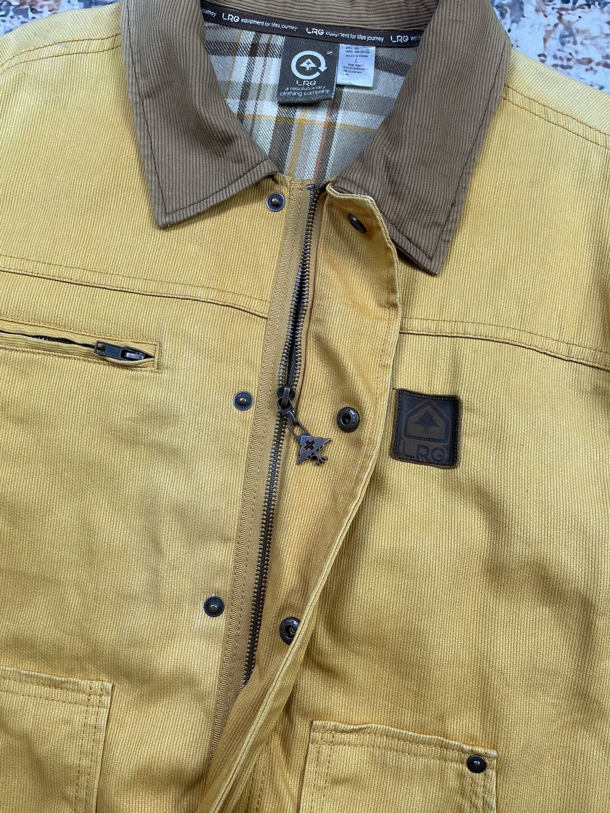 LRG LRG Rough Neck Workwear Chore Jacket Size US L / EU 52-54 / 3 - 8 Thumbnail