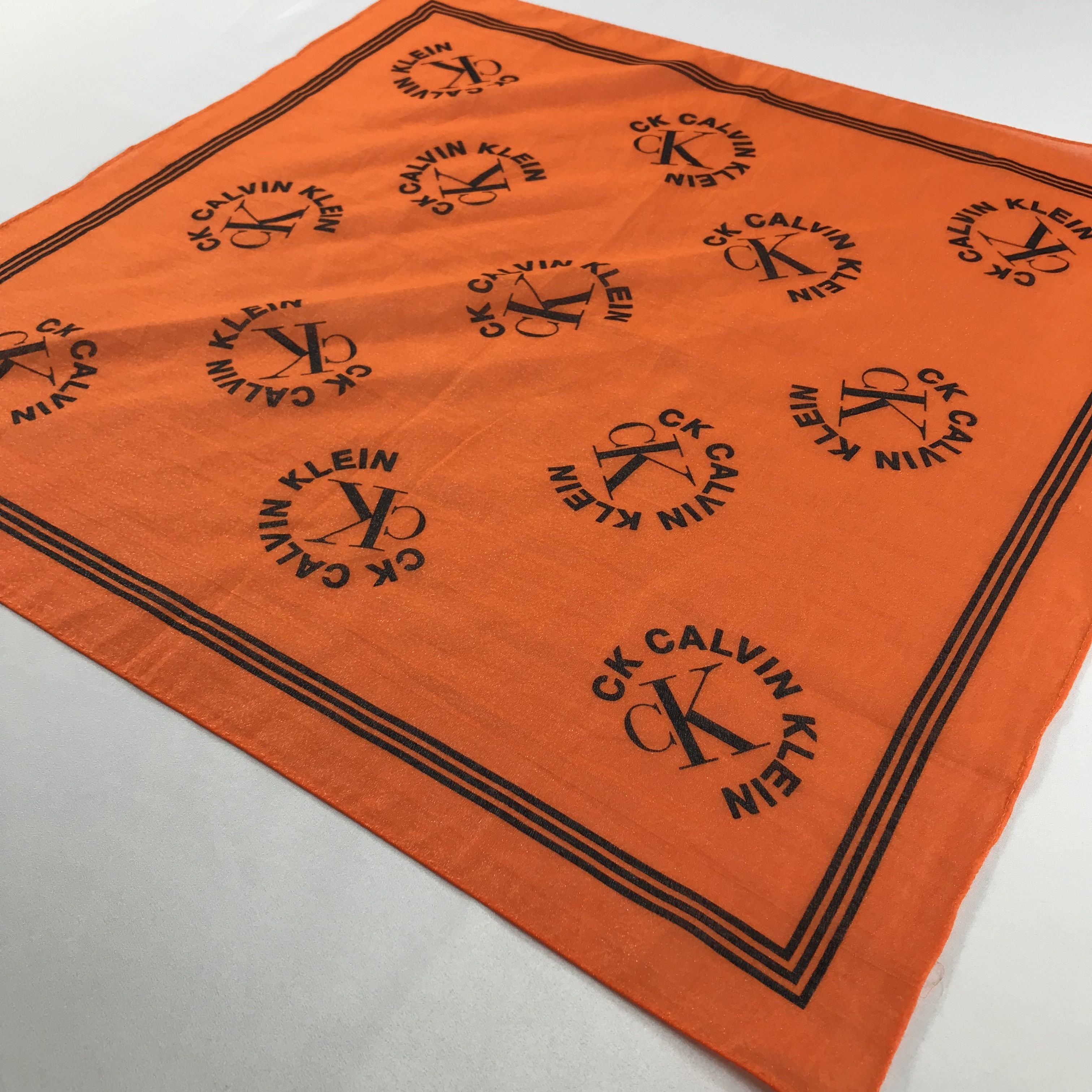 Calvin Klein × Vintage Calvin Klein Bandana / Handkerchief / Neckerchief - S2112 Size ONE SIZE - 2 Thumbnail