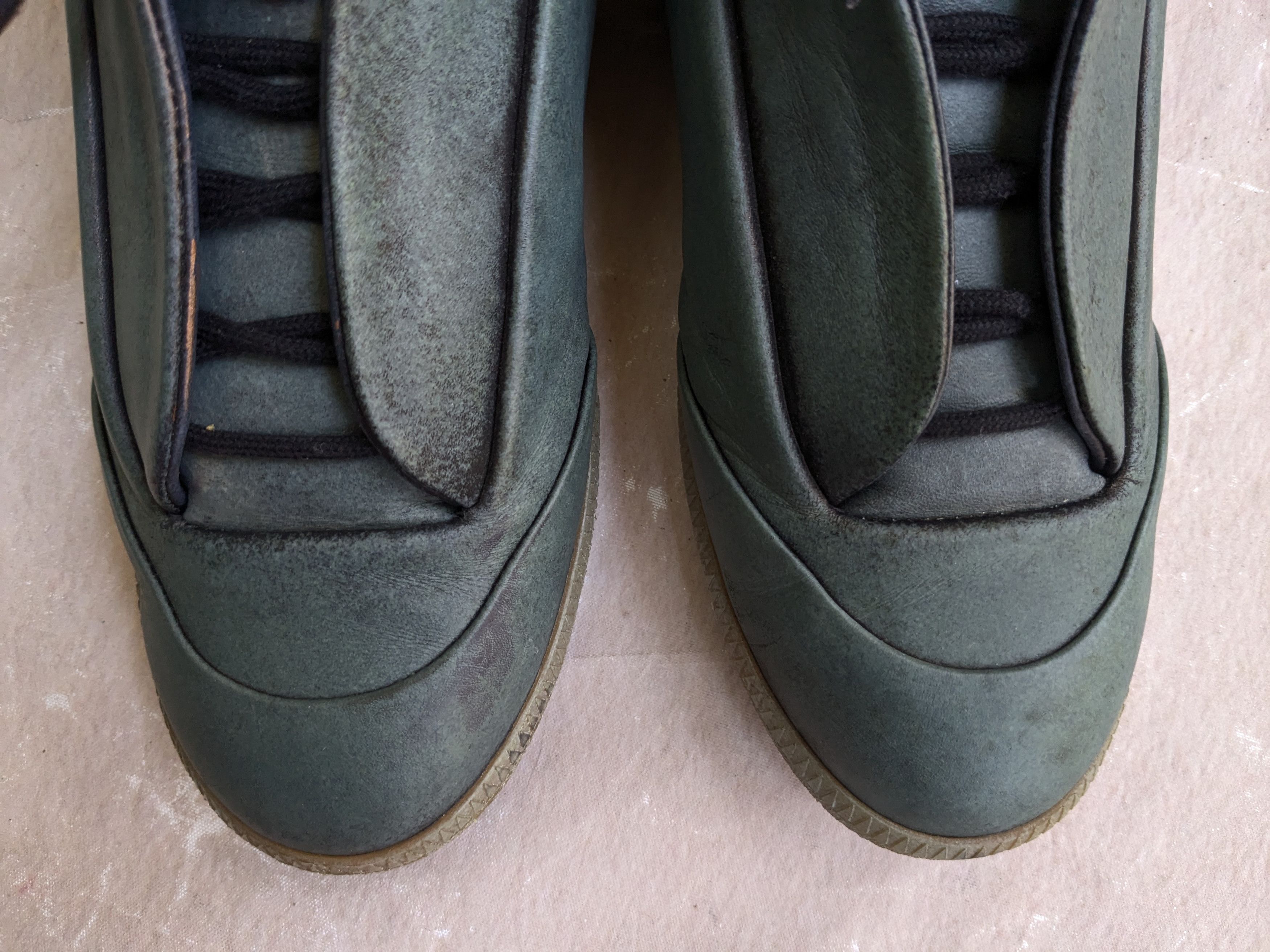 Maison Margiela Maison Margiela Future Green 9.5 42.5 High Tops Size US 9.5 / EU 42-43 - 5 Thumbnail