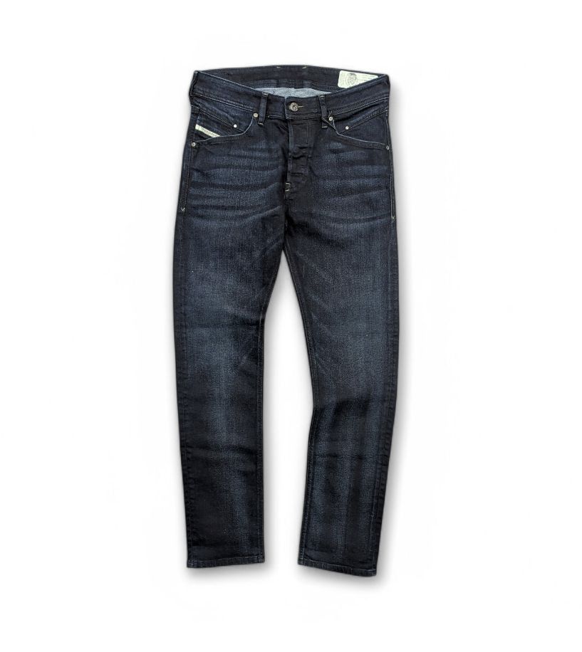 Diesel DIESEL BELTHER-R R46D8 Regular Slim-Tapered Denim Jeans Size US 30 / EU 46 - 2 Thumbnail