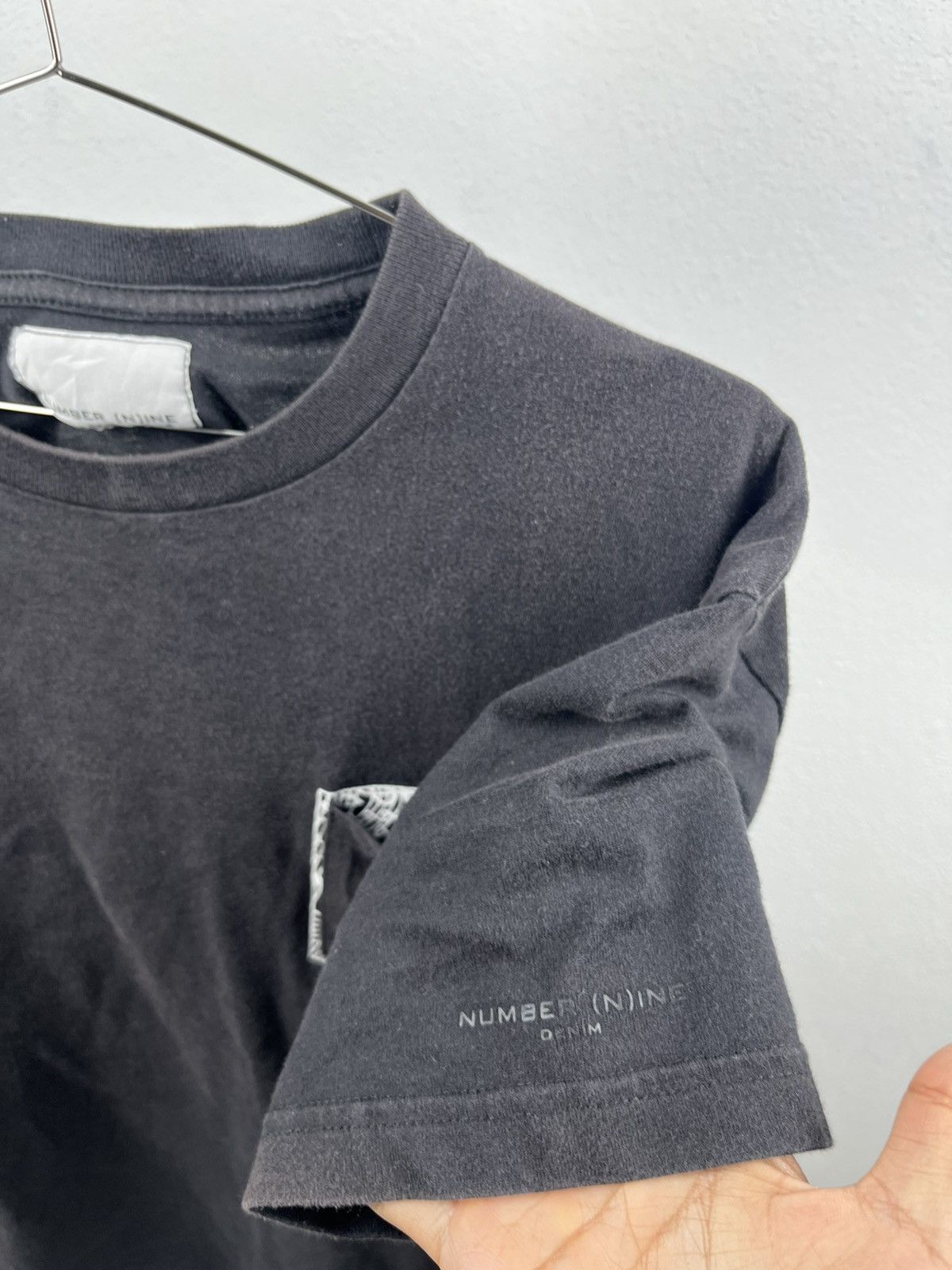 Number (N)ine NUMBER NINE MUSIC POCKET T-SHIRT Size US M / EU 48-50 / 2 - 6 Thumbnail