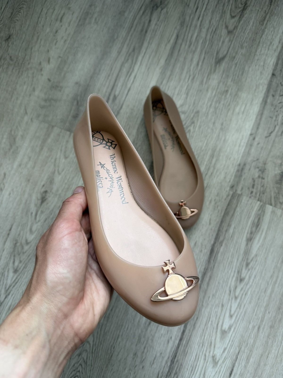 Melissa × Vivienne Westwood Vivienne Westwood Anglomania Melissa Ballet Flats Shoes Size US 6 / IT 36 - 2 Thumbnail