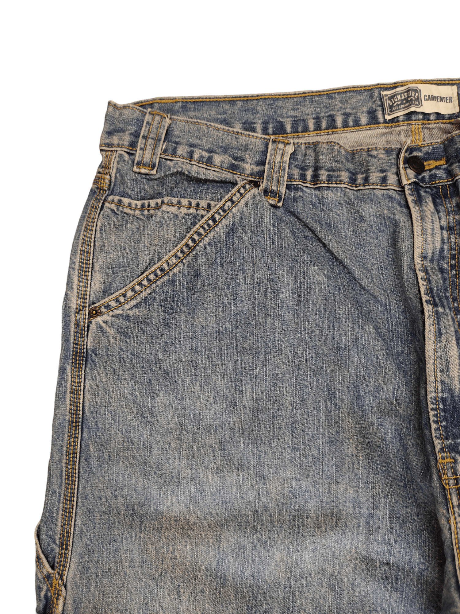 Levi's W42 Vintage Y2k Levis Carpenter Baggy Denim Pants Jnco Style Size US 42 / EU 58 - 12 Thumbnail
