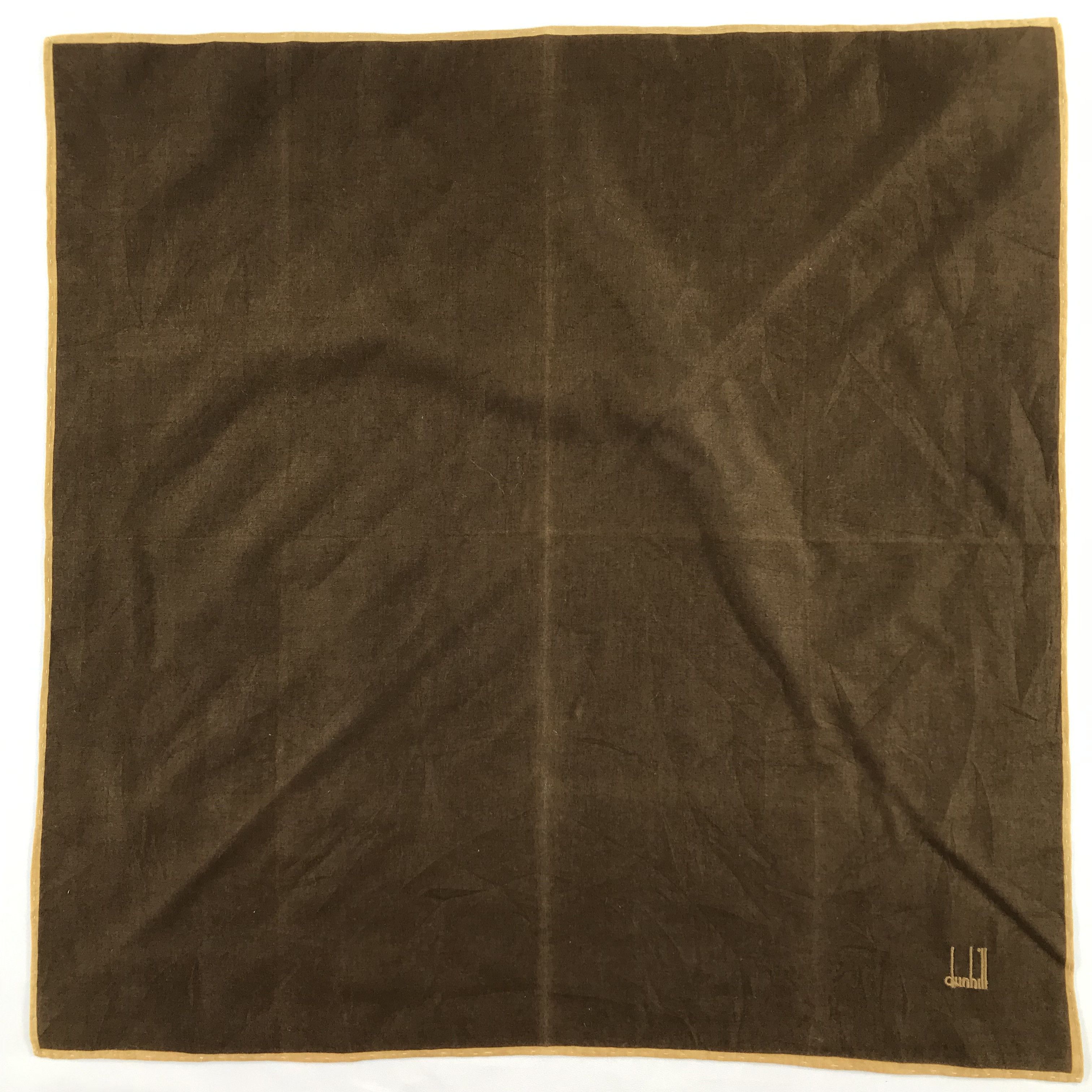 Alfred Dunhill × Vintage Dunhill Bandana / Handkerchief / Neckerchief - S2060 Size ONE SIZE - 1 Thumbnail