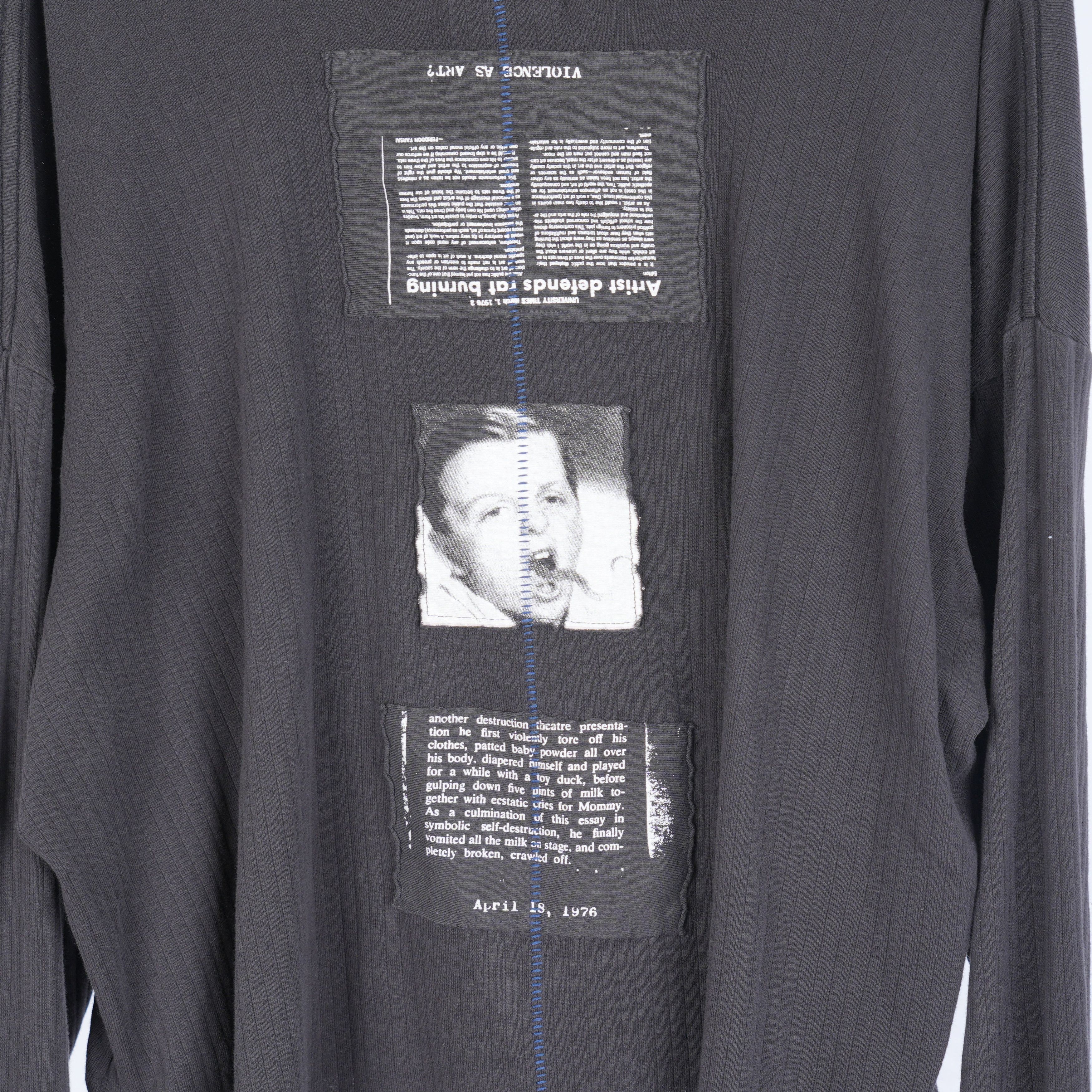 Enfants Riches Deprimes ERD DEMON RIBBED ASSEMBLAGE LONG SLEEVE Size US M / EU 48-50 / 2 - 5 Thumbnail
