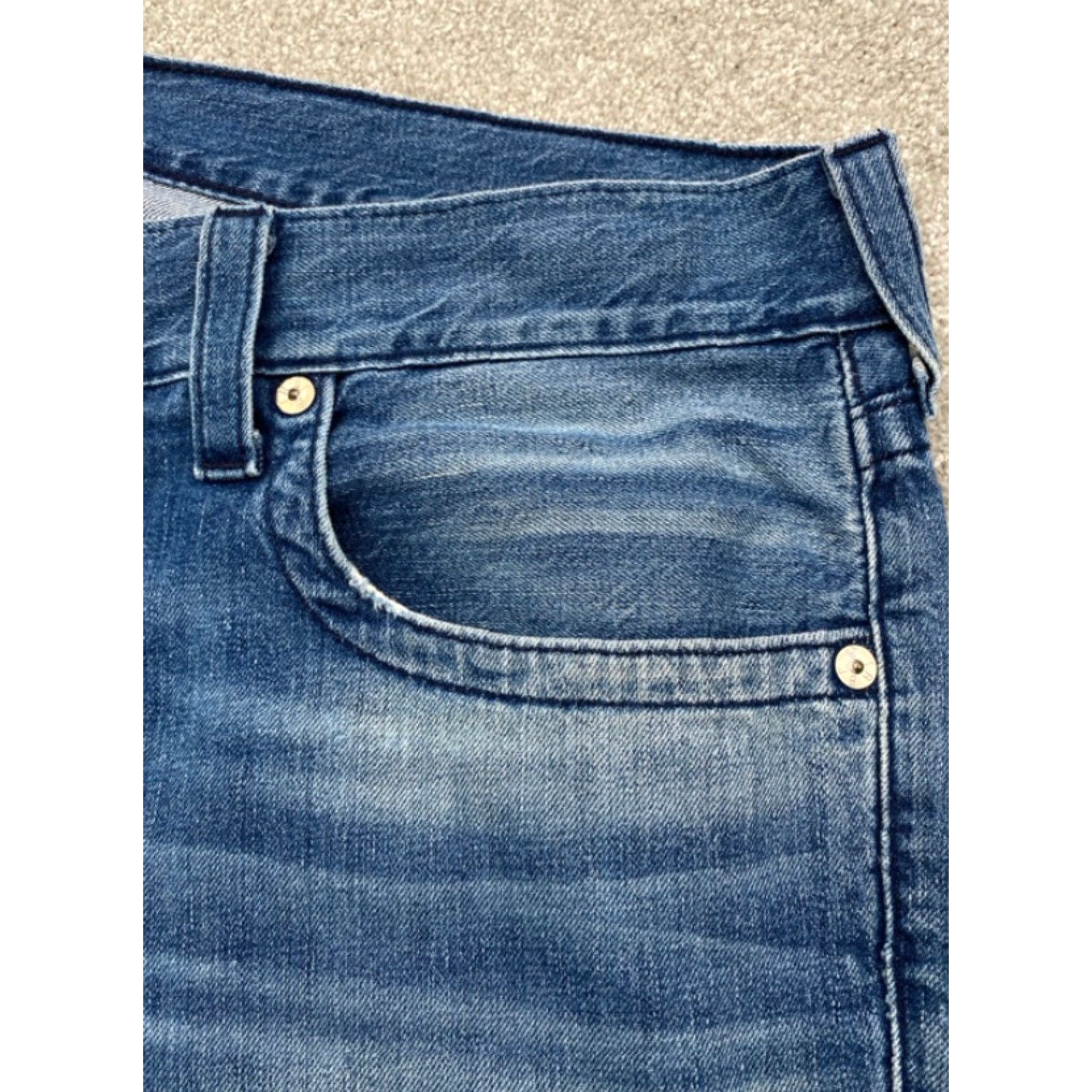 True Religion VINTAGE True Religion Bobby Jeans Bootcut 38x33 Blue Denim Distressed Mens Size US 38 / EU 54 - 5 Thumbnail