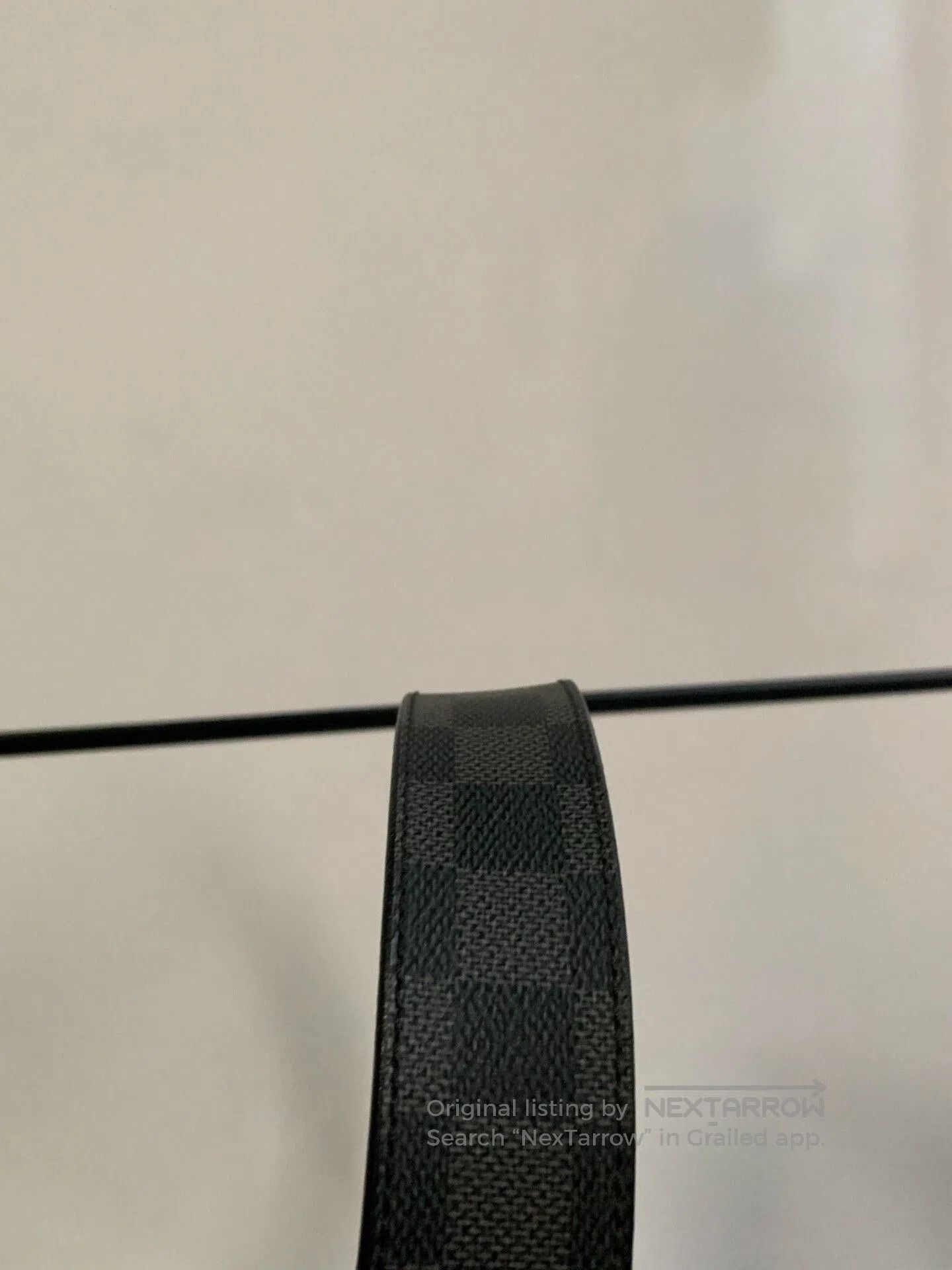 Louis Vuitton LV Checkerboard Men's Belt. Size ONE SIZE - 6 Thumbnail