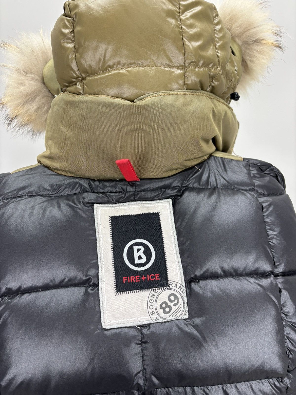Bogner Womens puffer parka Bogner Fire Ice Size L Color Brown Size L / US 10 / IT 46 - 14 Thumbnail