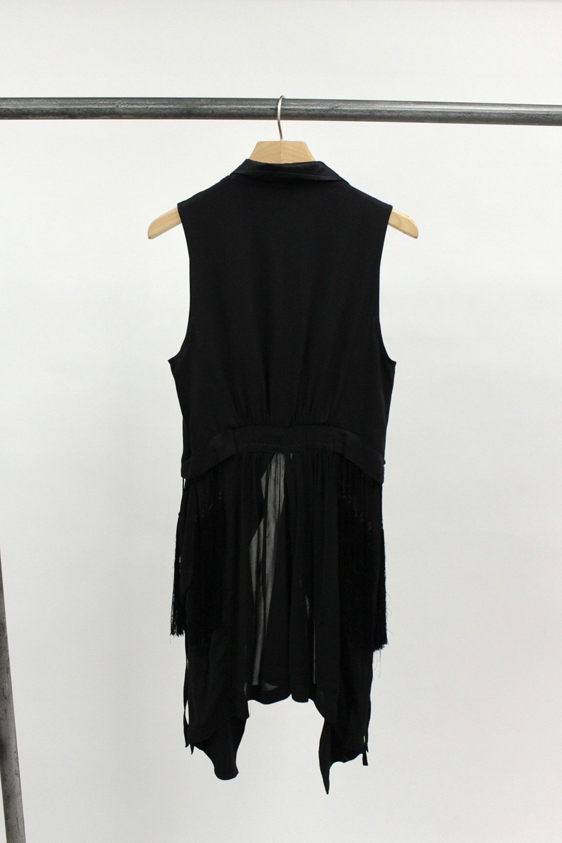 Ann Demeulemeester S/S12 Ann Demeulemeester Tassel Vest Size XS / US 0-2 / IT 36-38 - 2 Thumbnail