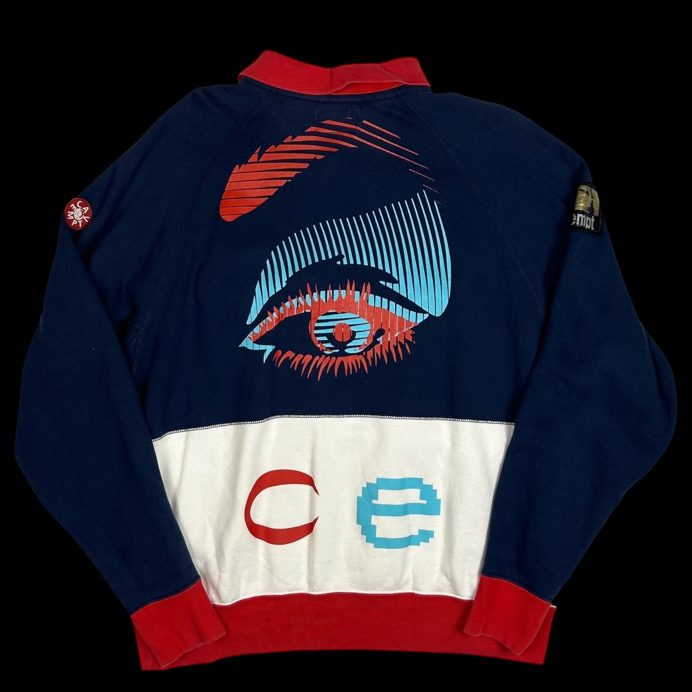 Cav Empt Rare Cav Empt CAV-UAL Collared Sweatshirt (Size M) Size US M / EU 48-50 / 2 - 3 Thumbnail
