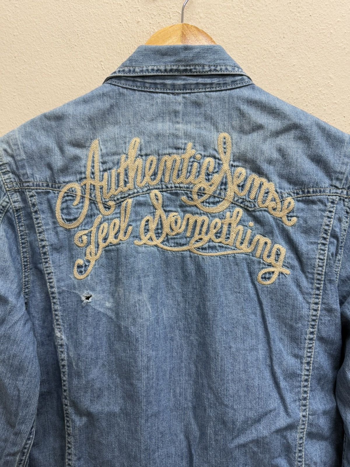 Japanese Brand Stooge & Co Union Made Button Chambray Denim Jacket Size US S / EU 44-46 / 1 - 22 Thumbnail