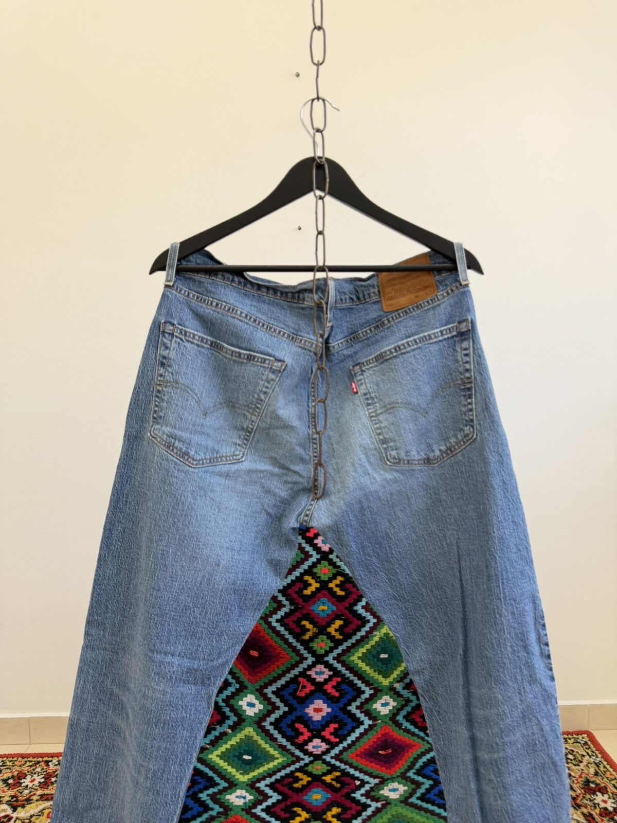 Hedi Slimane Vintage Dior Hedi Slimane Style Washed Denim Jeans Size US 32 / EU 48 - 7 Thumbnail