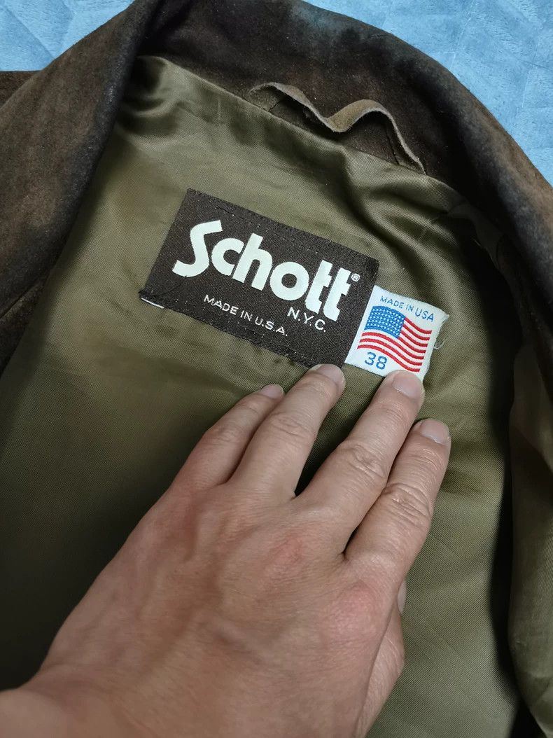 Schott Schott Navajo style leather jacket Size US XS / EU 42 / 0 - 4 Thumbnail