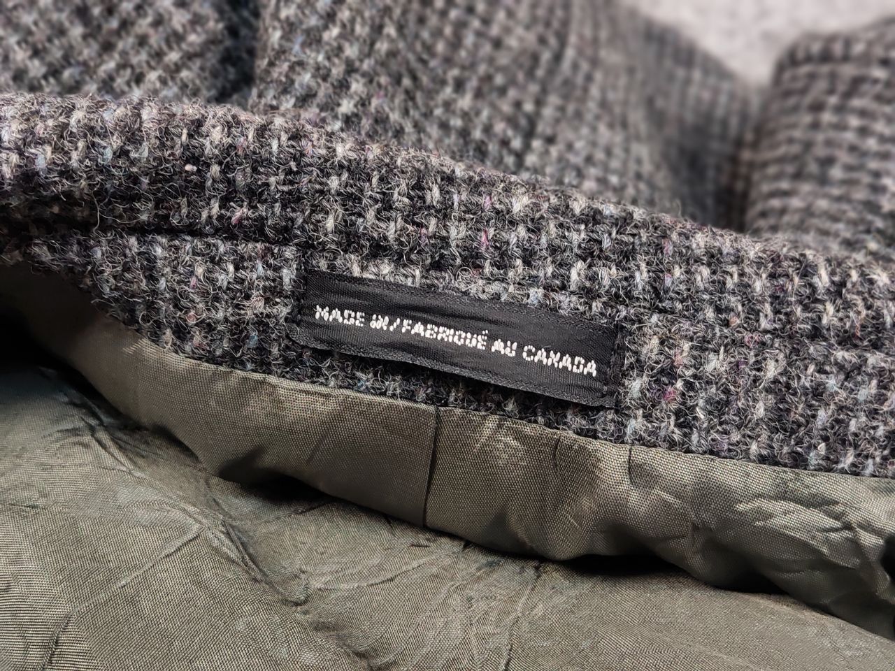 Designer × Harris Tweed × Vintage Vintage 90's Harris Tweed Court short Wool Blazer Jacket Size US S / EU 44-46 / 1 - 18 Thumbnail
