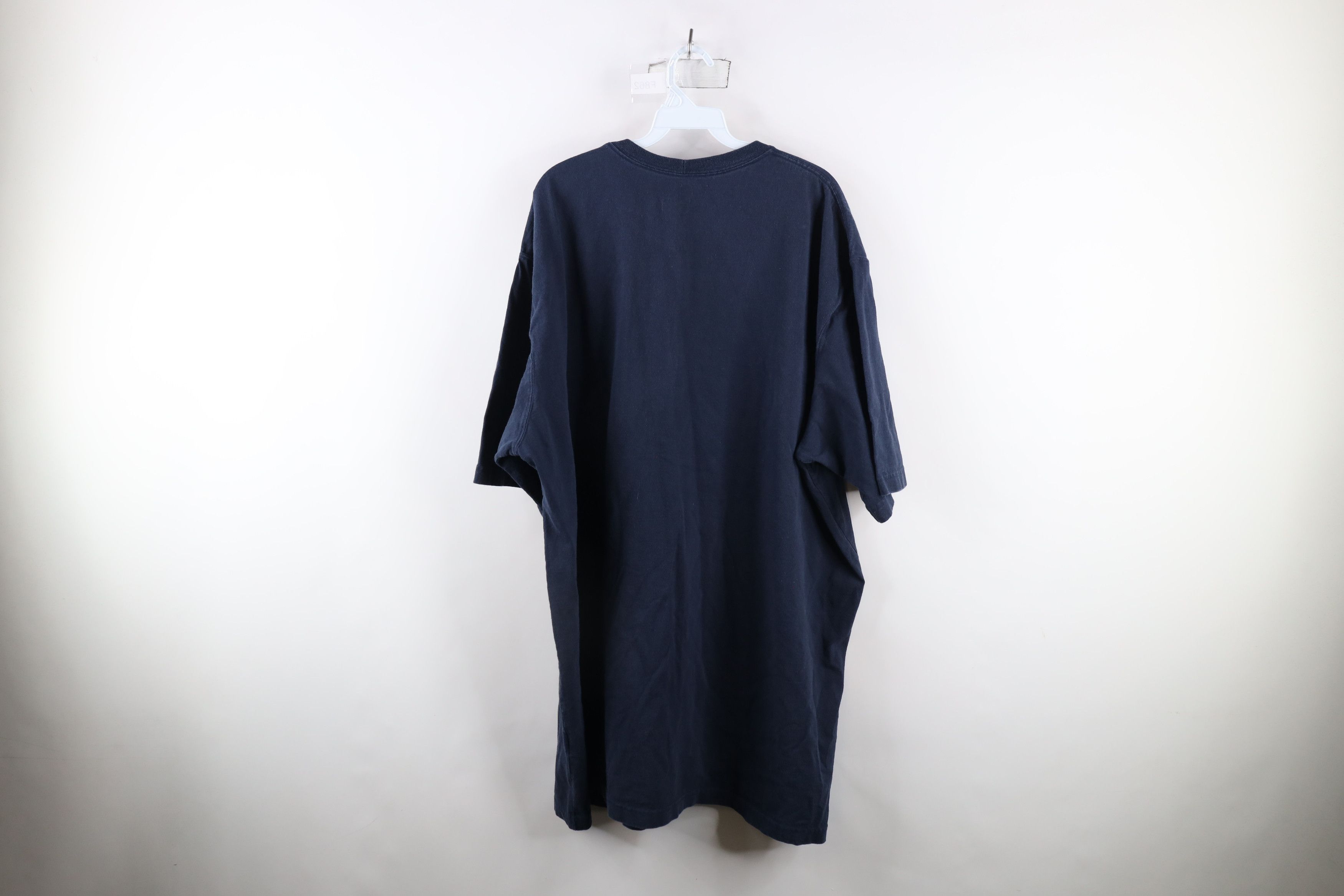 Carhartt × Vintage Vintage Carhartt Out Heavyweight Pocket T-Shirt Navy Blue Size US XXL / EU 58 / 5 - 9 Thumbnail