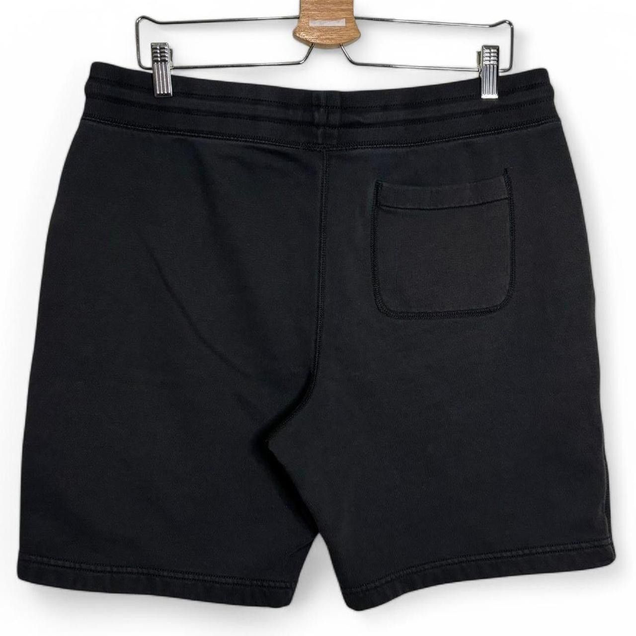 Gap Vintage Y2K Gap Faded Black Sweatshorts Size US 35 - 7 Thumbnail