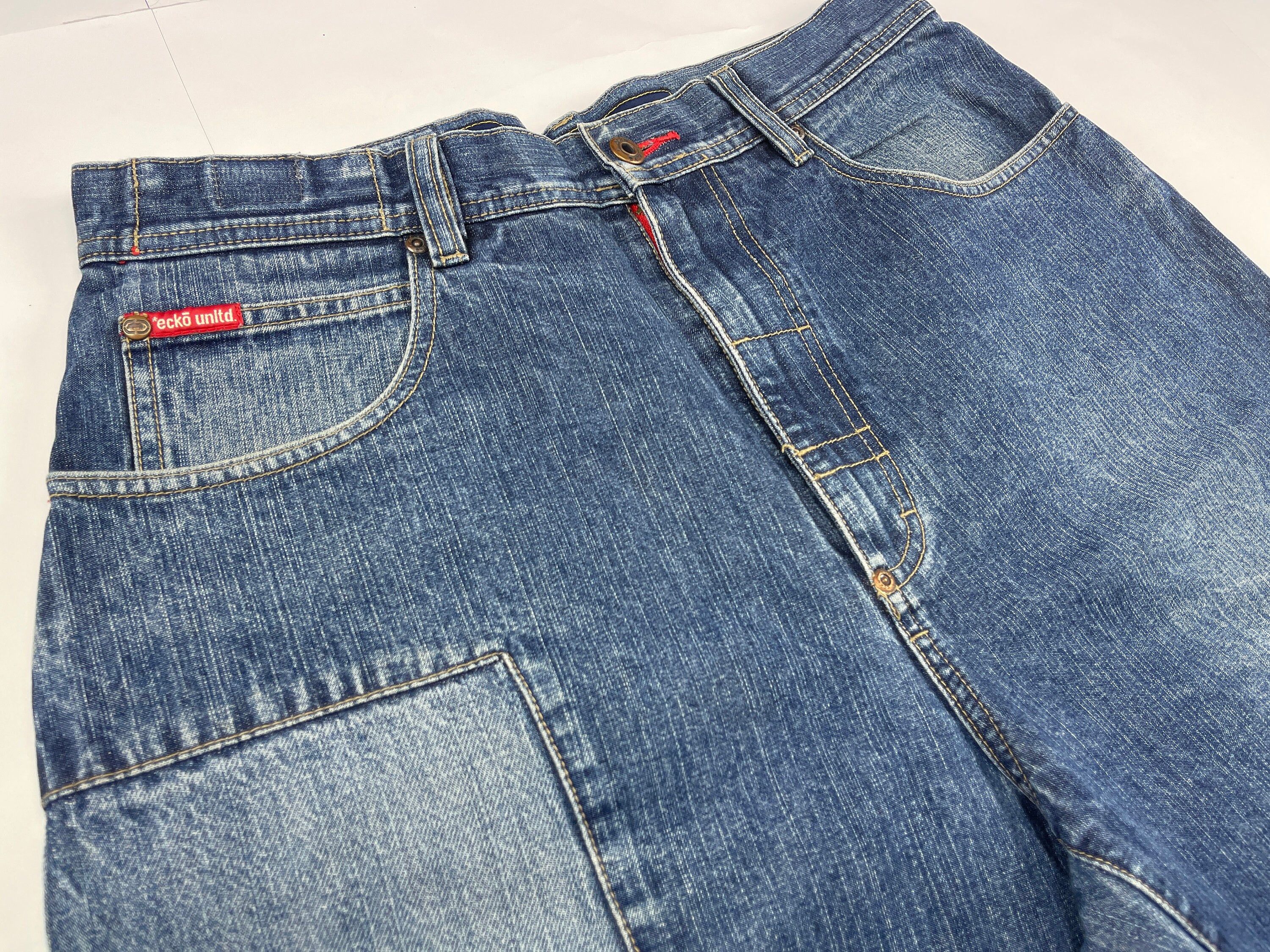 Ecko Unltd. Ecko Unltd shorts, vintage hip hop baggy jeans, 90s size 32 Size US 32 / EU 48 - 9 Thumbnail