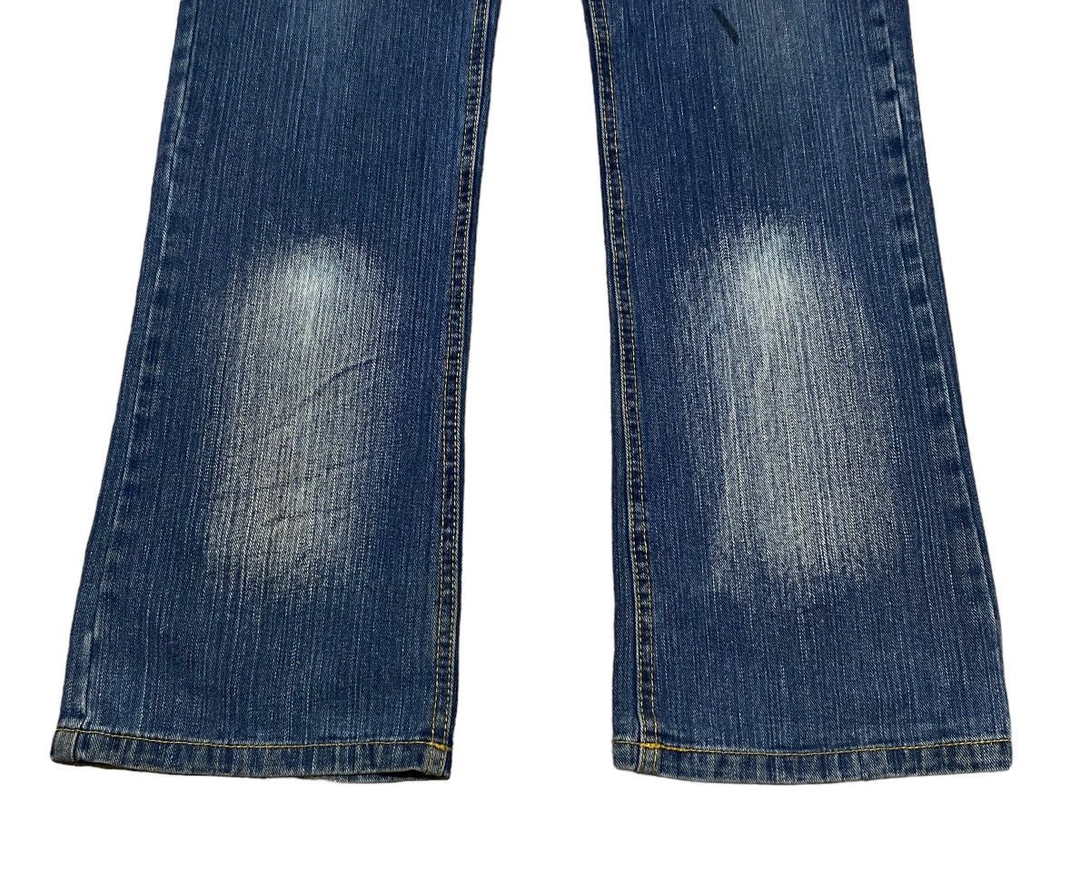If Six Was Nine × Japanese Brand Rare Design Vintage California Patches Flared Jeans 2000s Size US 32 / EU 48 - 5 Thumbnail