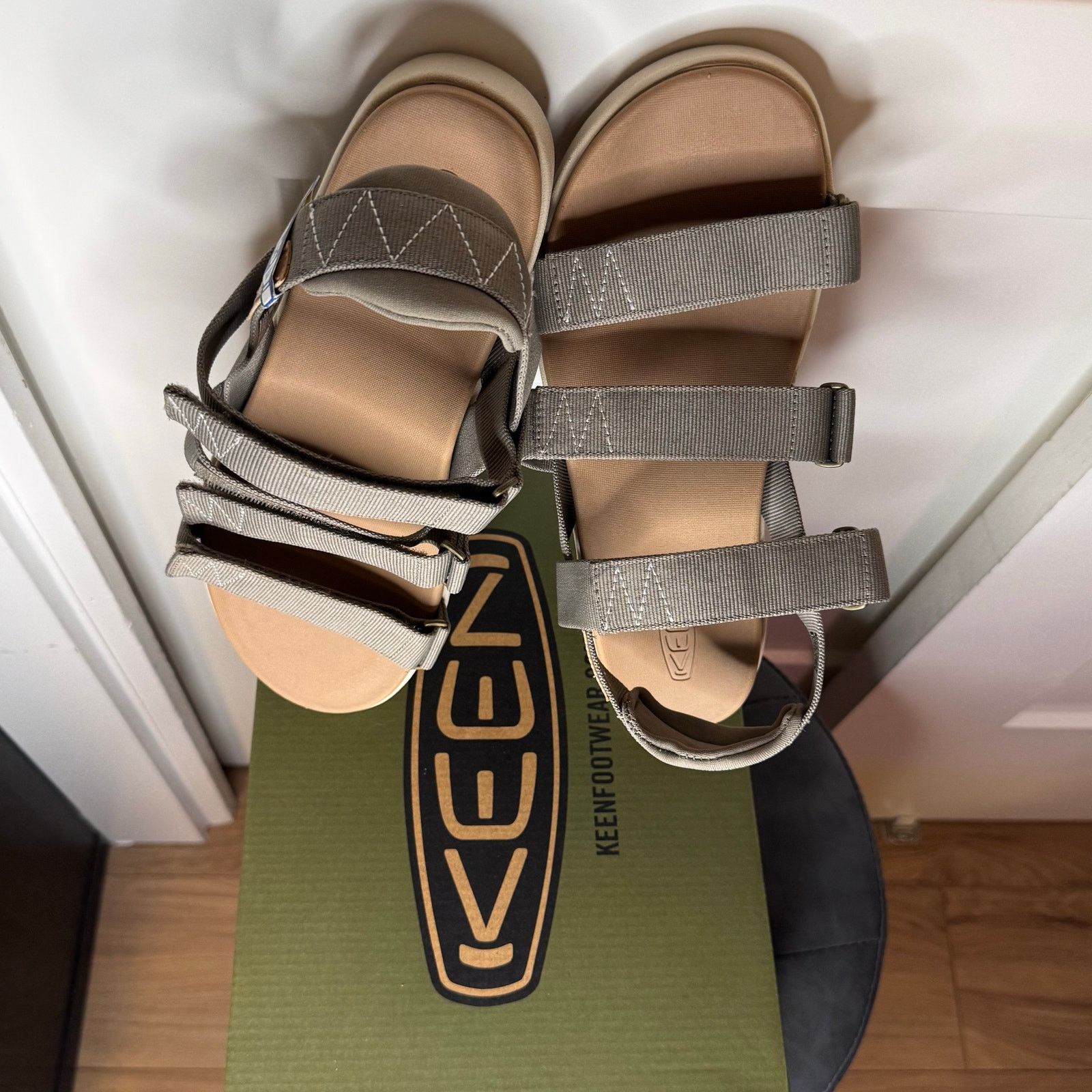 KEEN •NWT• KEEN Elle STRAPPY Sandal • US 9.5W #1027210 BRINDLE Size US 9.5 / IT 39.5 - 5 Thumbnail