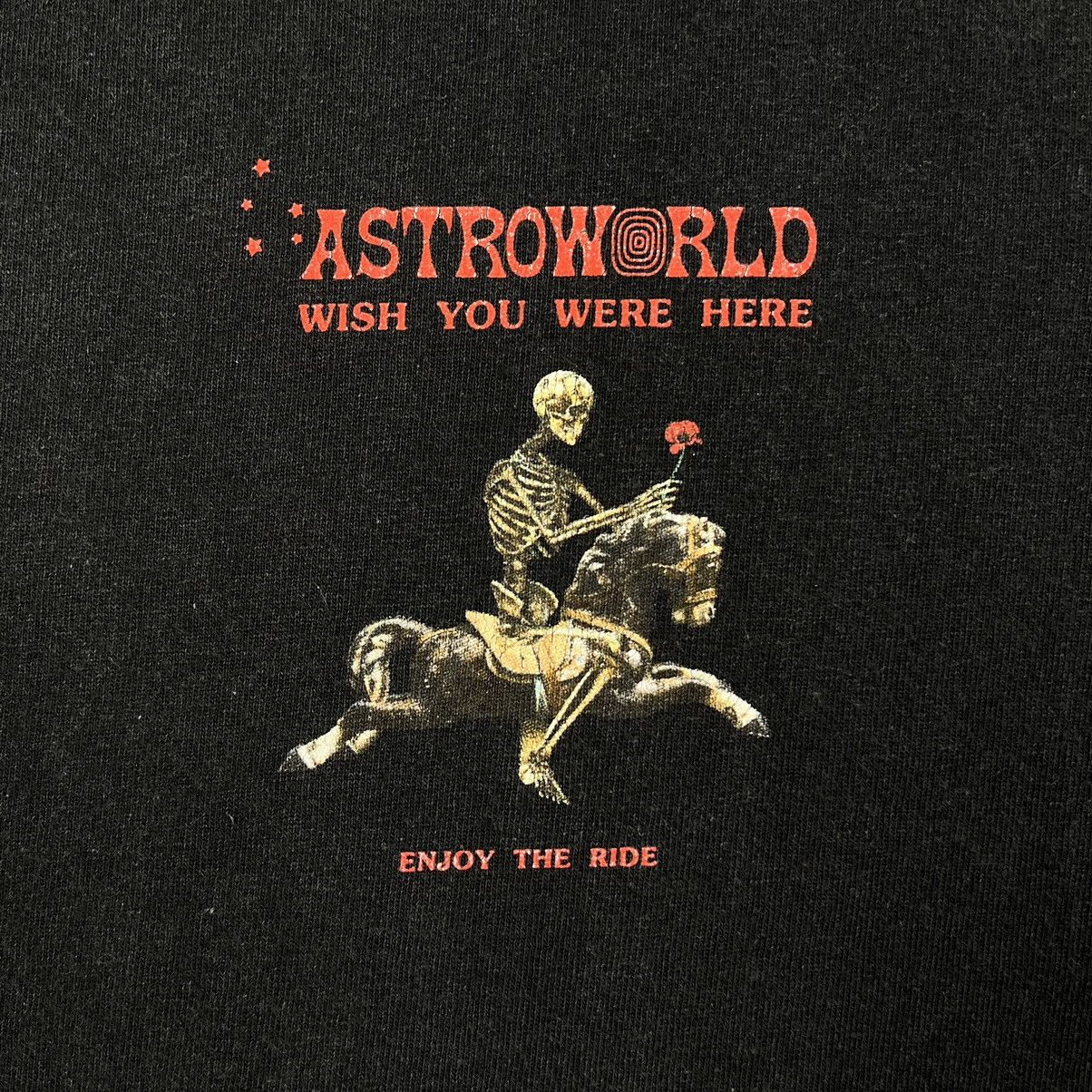 Travis Scott Astroworld Cactus Jack Enjoy the Ride big logo tee Size US M / EU 48-50 / 2 - 12 Thumbnail