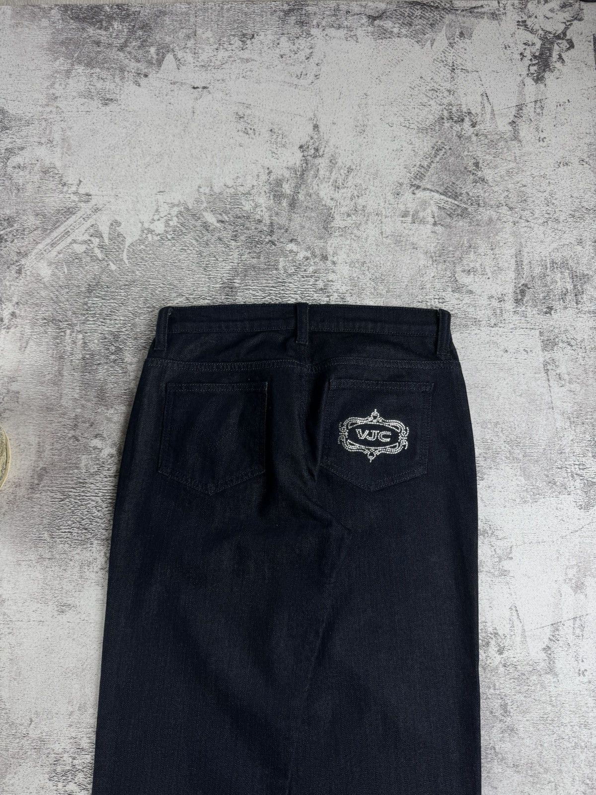 Versace Jeans Couture Versace Couture VJC Y2K Skinny Straight Denim Jeans Trousers Size 30" / US 8 / IT 44 - 6 Thumbnail