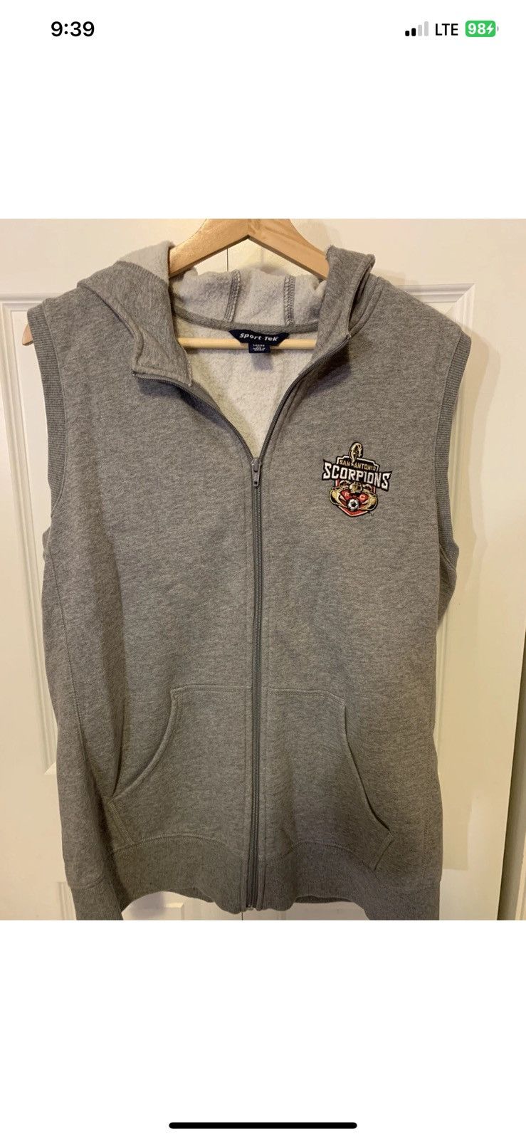 Other San Antonio Scorpions womens sz XL hoodie full zip jacket Size XL / US 12-14 / IT 48-50 - 5 Thumbnail