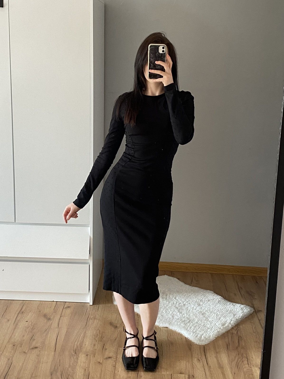 Stella McCartney Stella McCartney Long Black Dress Size S / US 4 / IT 40 - 1 Thumbnail