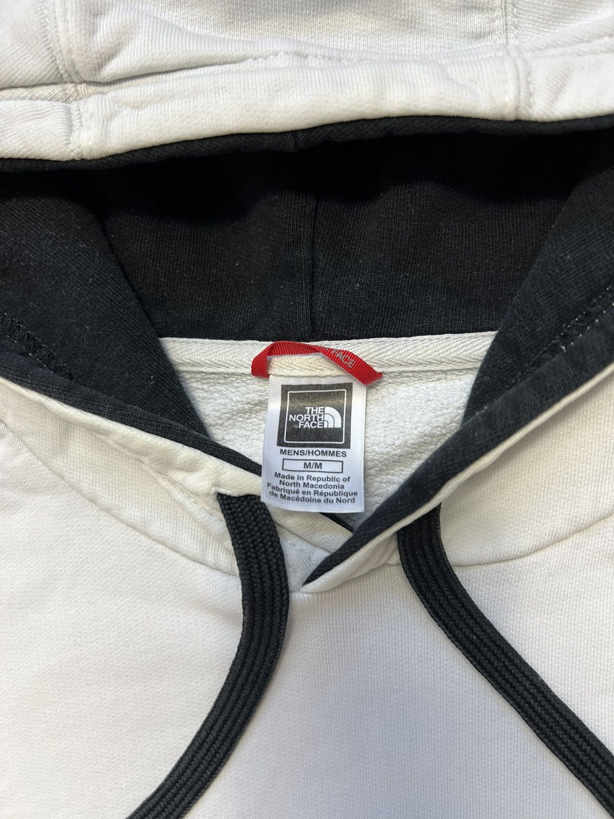 The North Face Hoodie The North Face TNF white black big logo Size US M / EU 48-50 / 2 - 3 Thumbnail