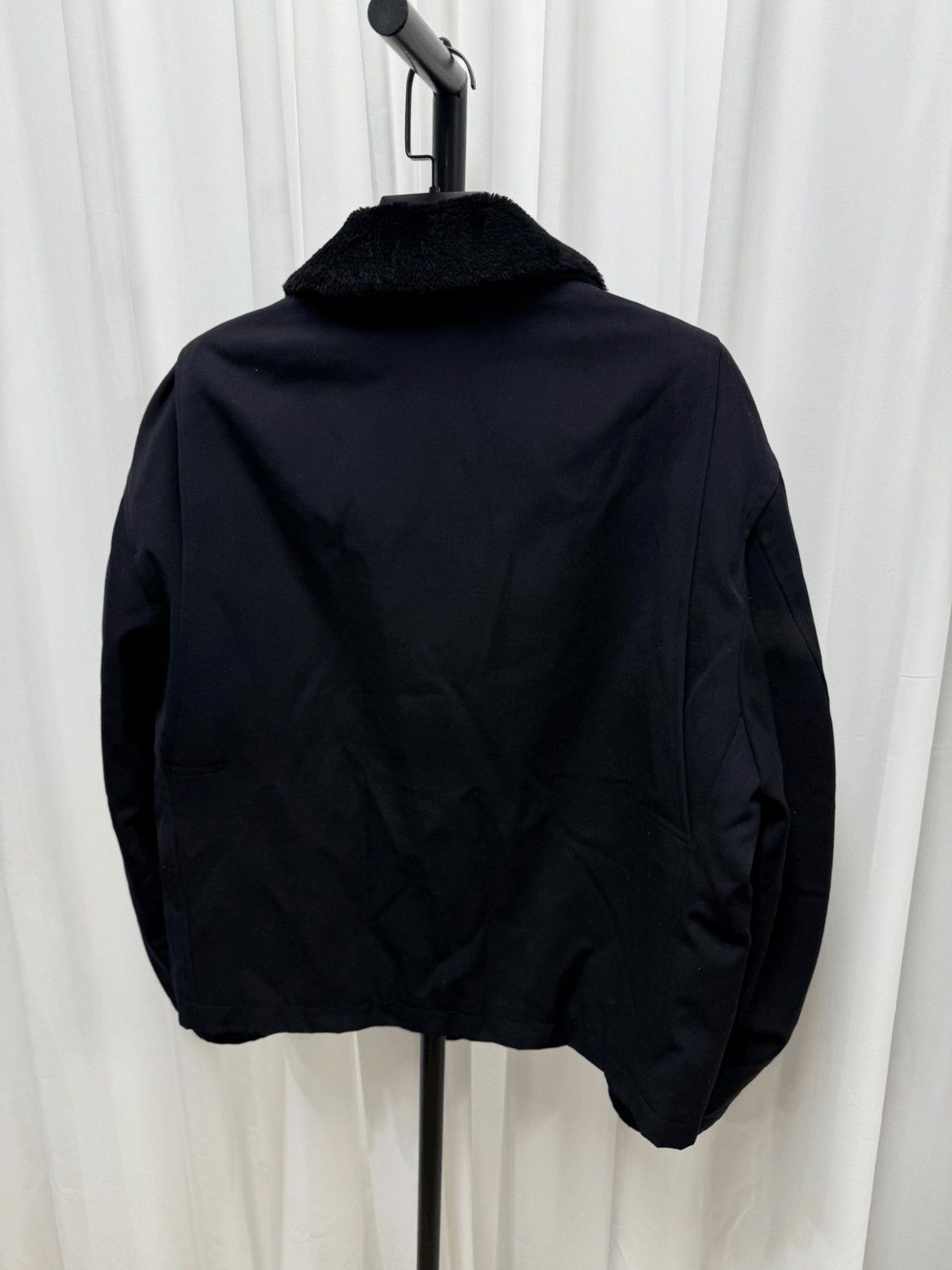 Yohji Yamamoto Yohji Yamamoto Cotton Filled Fur Neck Jacket-2505 Size US L / EU 52-54 / 3 - 5 Thumbnail