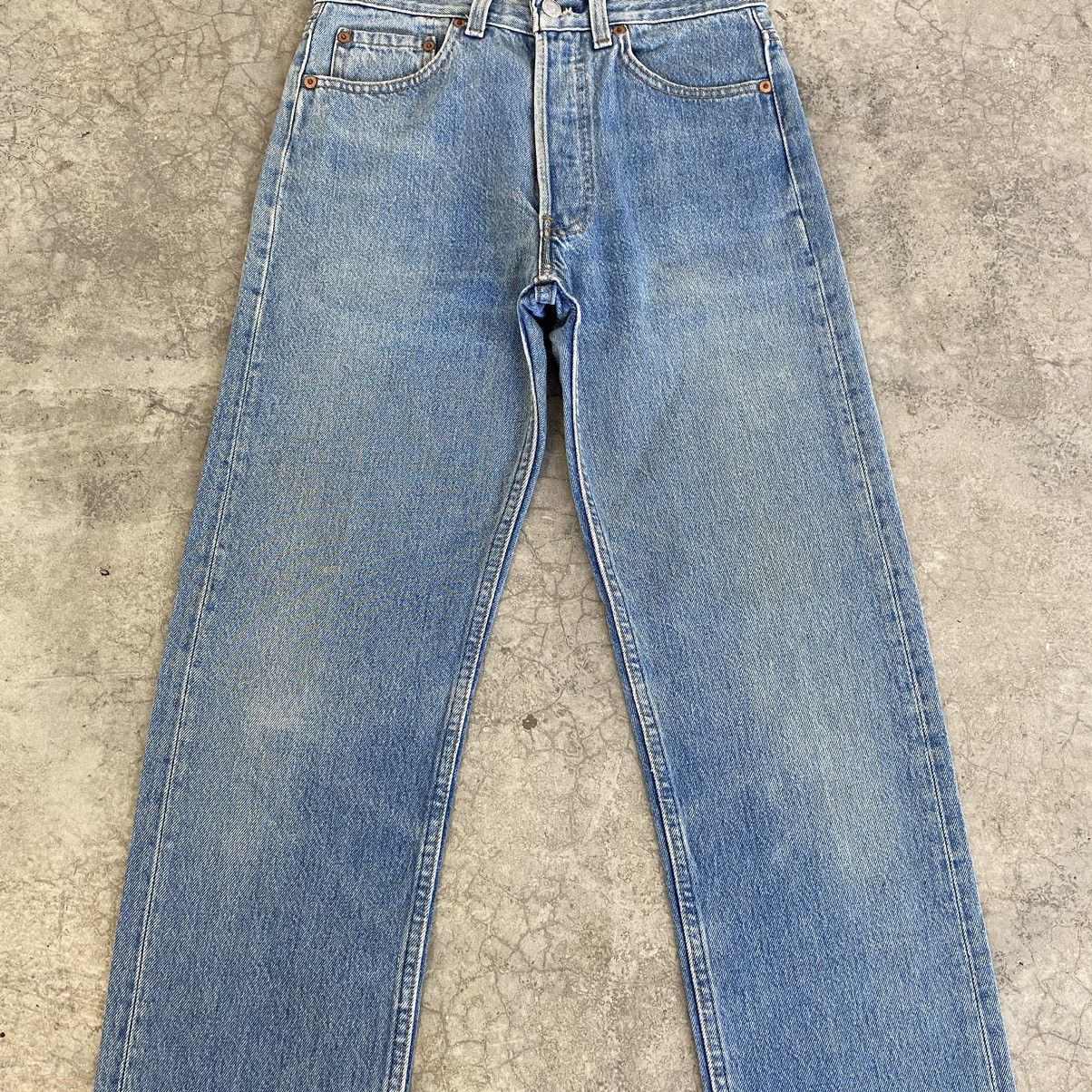 Levi's Vintage Late 80’s Levis 501 Faded Blue Denim Jeans Size US 28 / EU 44 - 5 Thumbnail
