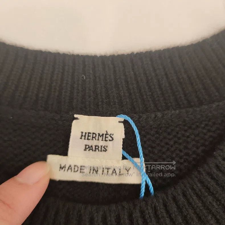 Hermes Hermes Black Wool Knit Turtleneck Sweater Size XS / US 0-2 / IT 36-38 - 3 Thumbnail