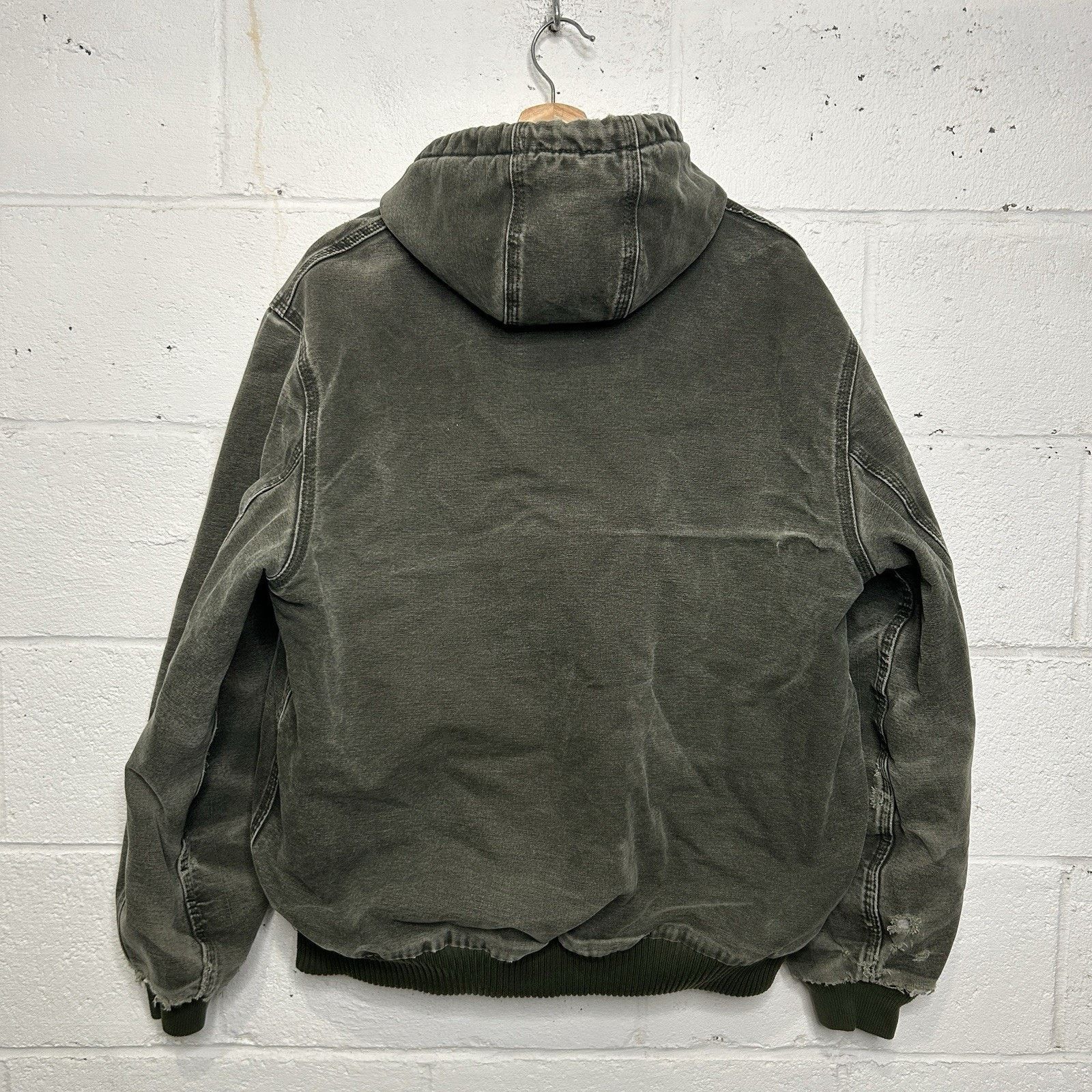 Carhartt Vintage Carhartt Quilted Hooded Active Jacket “Moss” J130 Size US L / EU 52-54 / 3 - 2 Thumbnail
