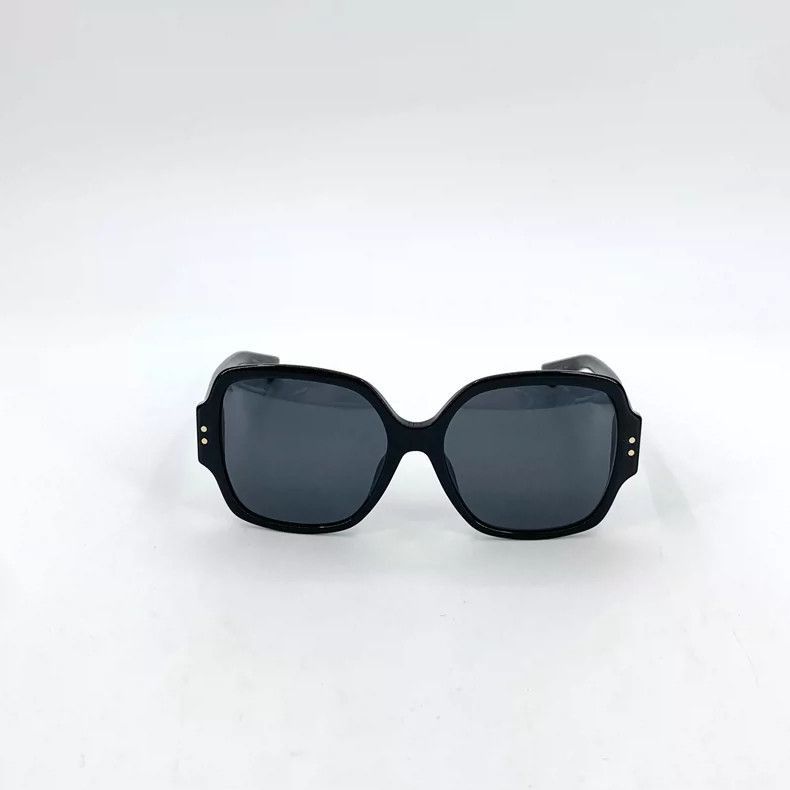 Dior Christian Dior Black Logo Sunglasses-2505 Size ONE SIZE - 3 Thumbnail