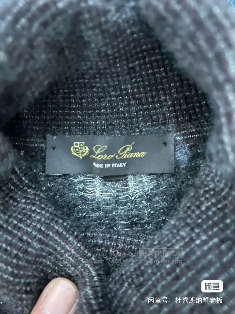 Loro Piana Loro Piana Cashmere sweater knitted with cashmere and mulb Size US M / EU 48-50 / 2 - 3 Thumbnail