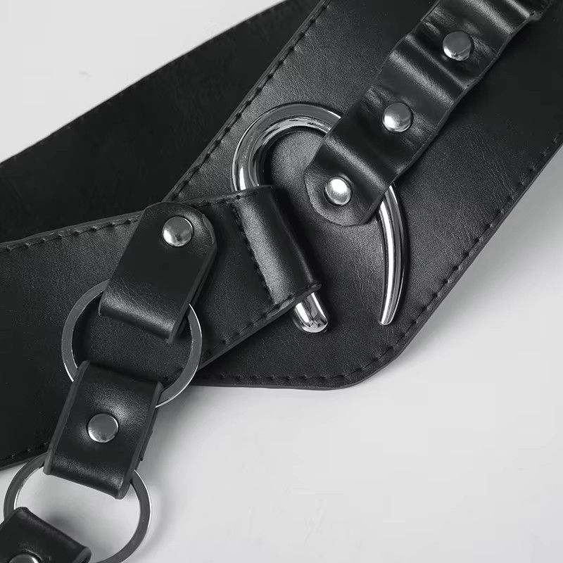 Japanese Brand Korean Style Aesthetic Sashes Casual Grunge Belts Y2k Size ONE SIZE - 7 Thumbnail
