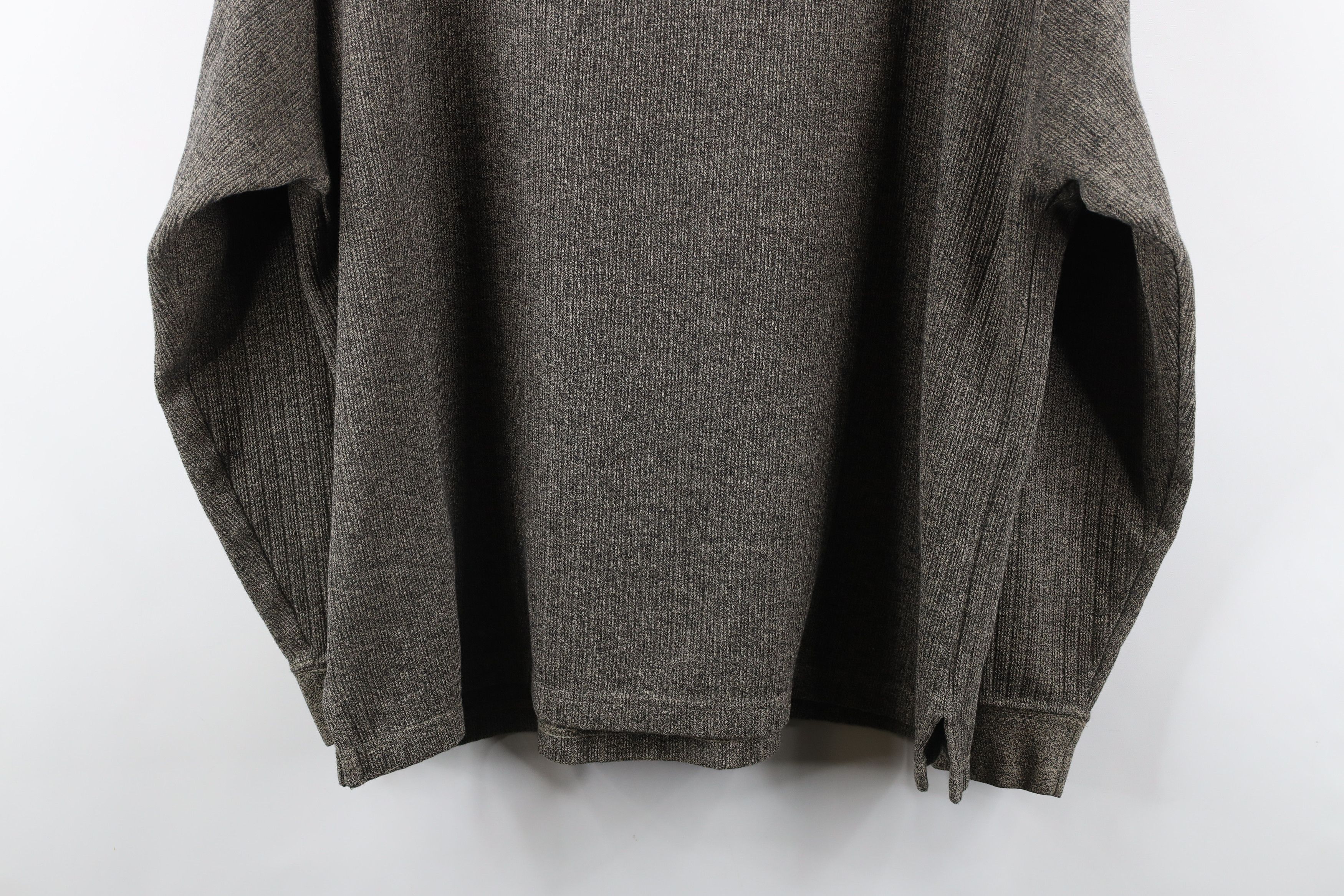 Vintage Vintage 90s Streetwear Knit Heavyweight Long Sleeve Polo Size US XL / EU 56 / 4 - 8 Thumbnail