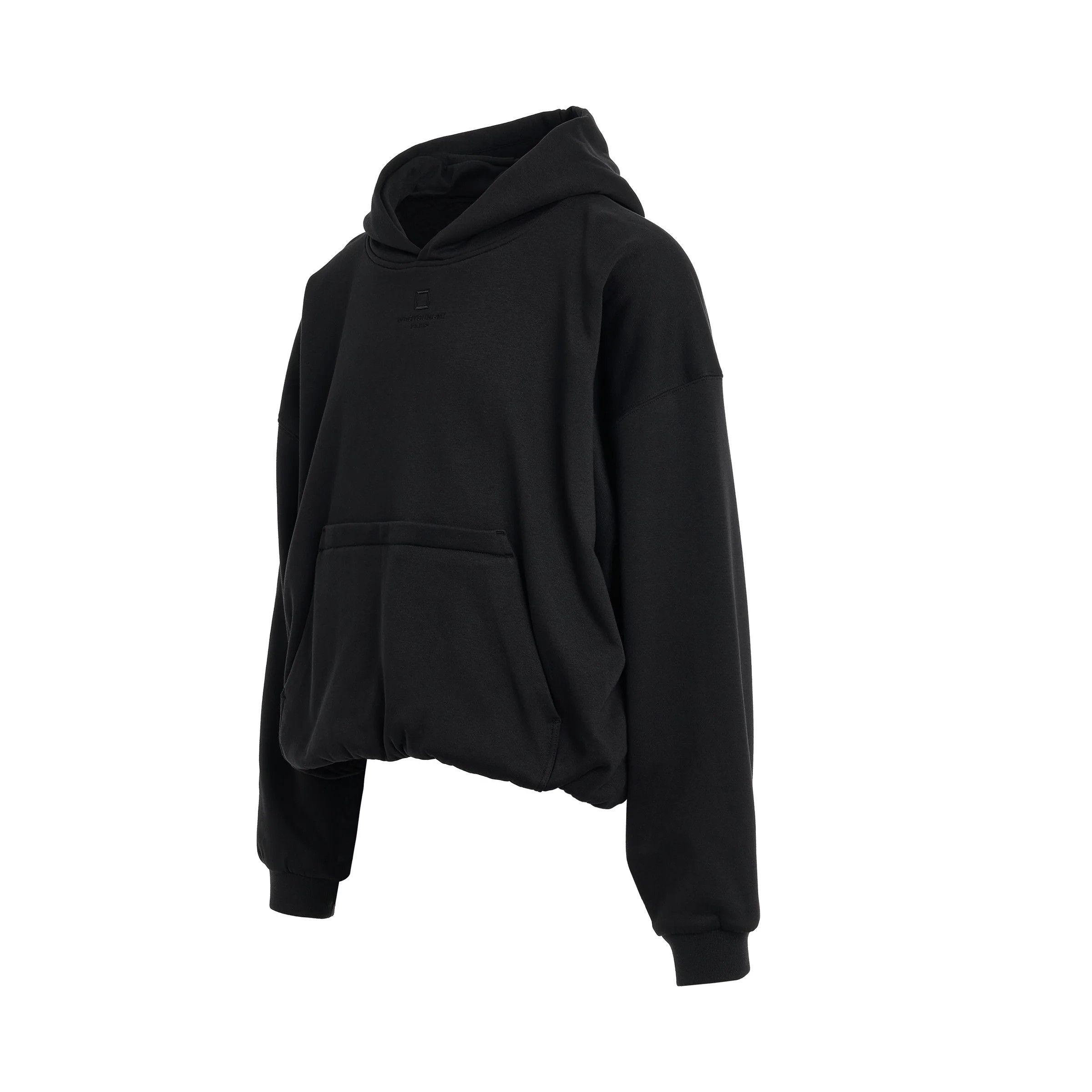 Wooyoungmi o1mris0824 Drawstring Hoodie in Black Size US M / EU 48-50 / 2 - 2 Thumbnail