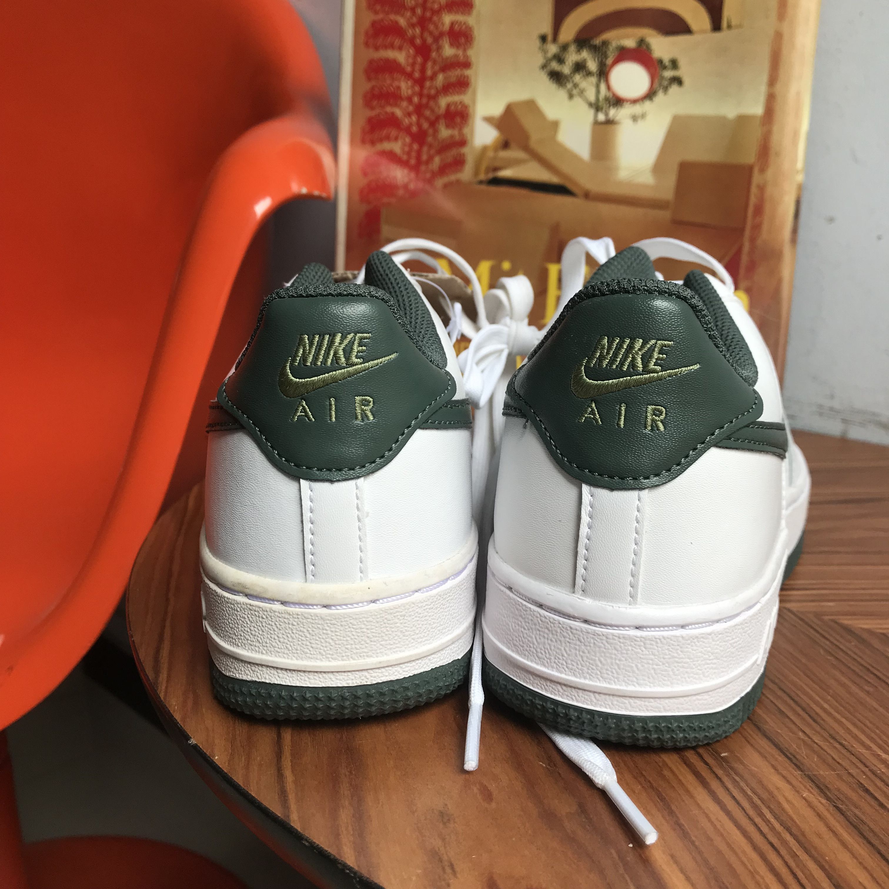 Nike Nike Air Force 1 Green Union Size 5uk 38 eur 24 Size US 5.5 / EU 38 - 7 Thumbnail