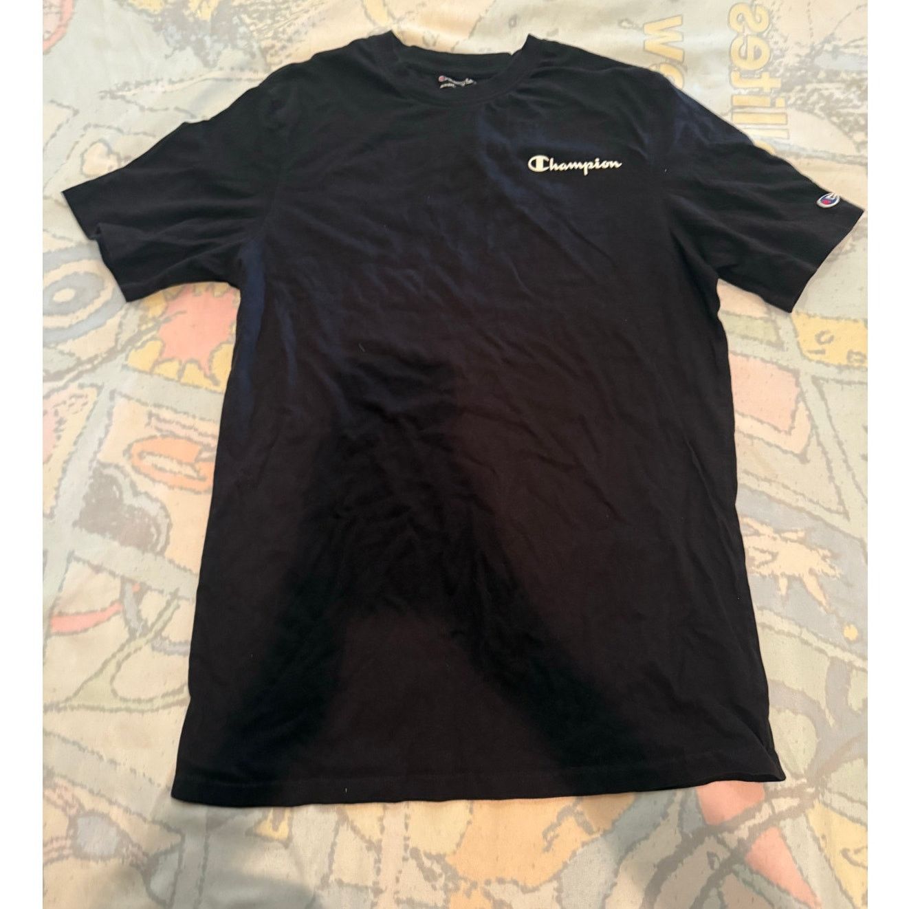 Champion Classic Black Champion T-Shirt - Comfortable and Stylish Size US M / EU 48-50 / 2 - 1 Thumbnail