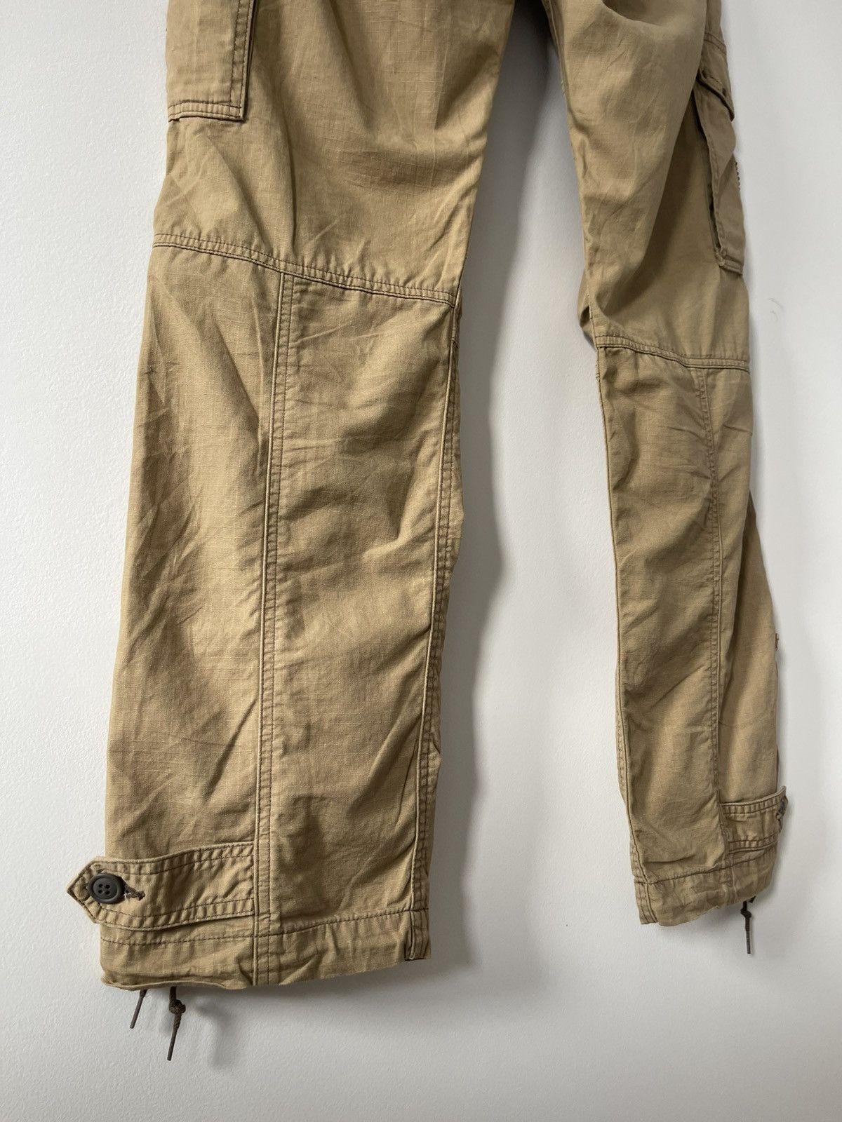 Seditionaries Rare Vintage RATTLE TRAP Japan Parachute Bondage Cargo Pant Size US 34 / EU 50 - 18 Thumbnail
