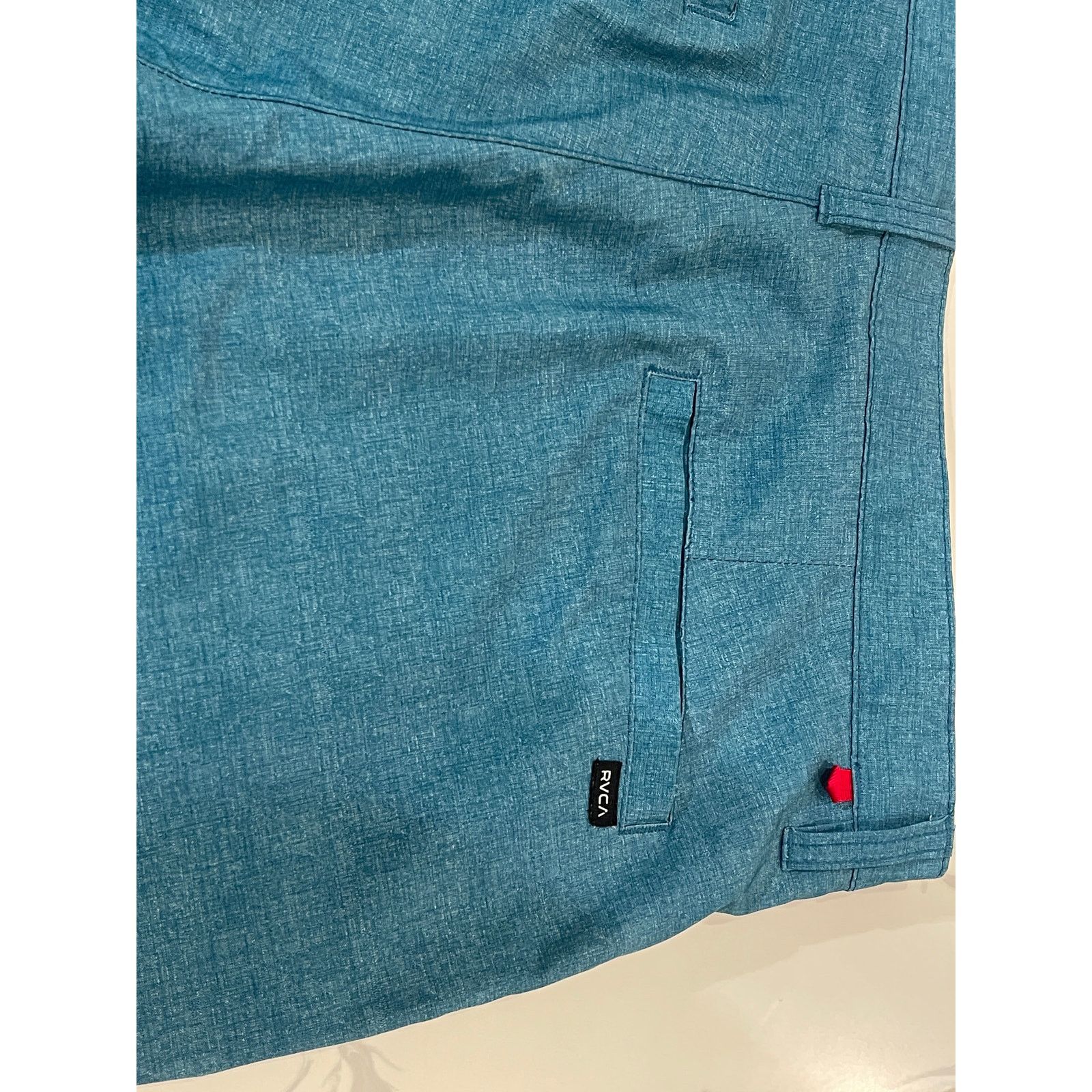 RVCA RVCA Men's Blue Stretch Swim Trunks – Size 34 Size US 34 / EU 50 - 6 Thumbnail