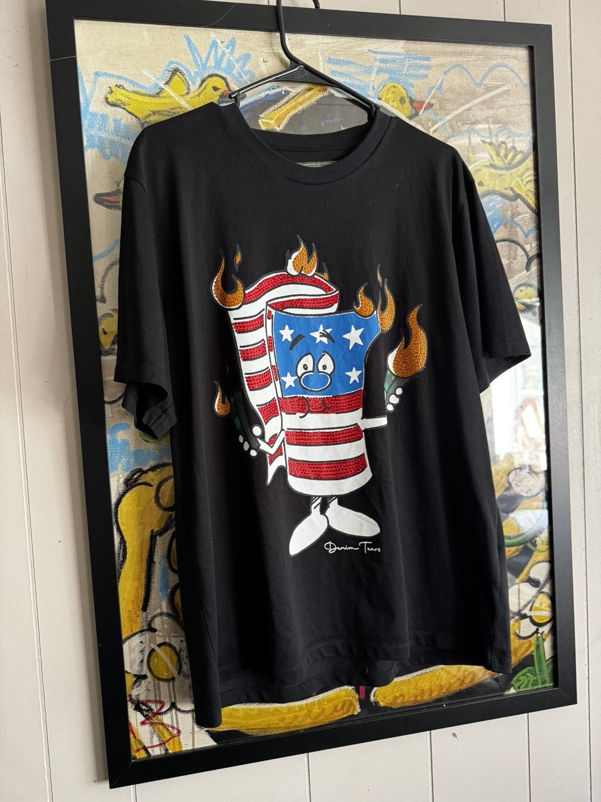 DENIM TEARS Denim Tears graphic T-shirt Size US L / EU 52-54 / 3 - 1 Thumbnail